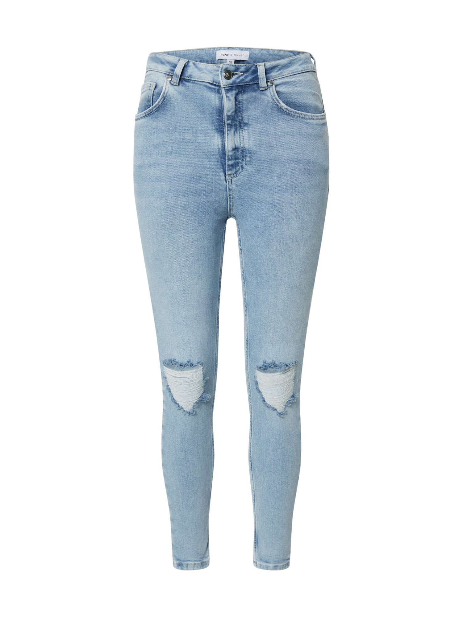 NU-IN Jeans 'High Rise Distressed Skinny Jeans' moder denim - Pepit.si