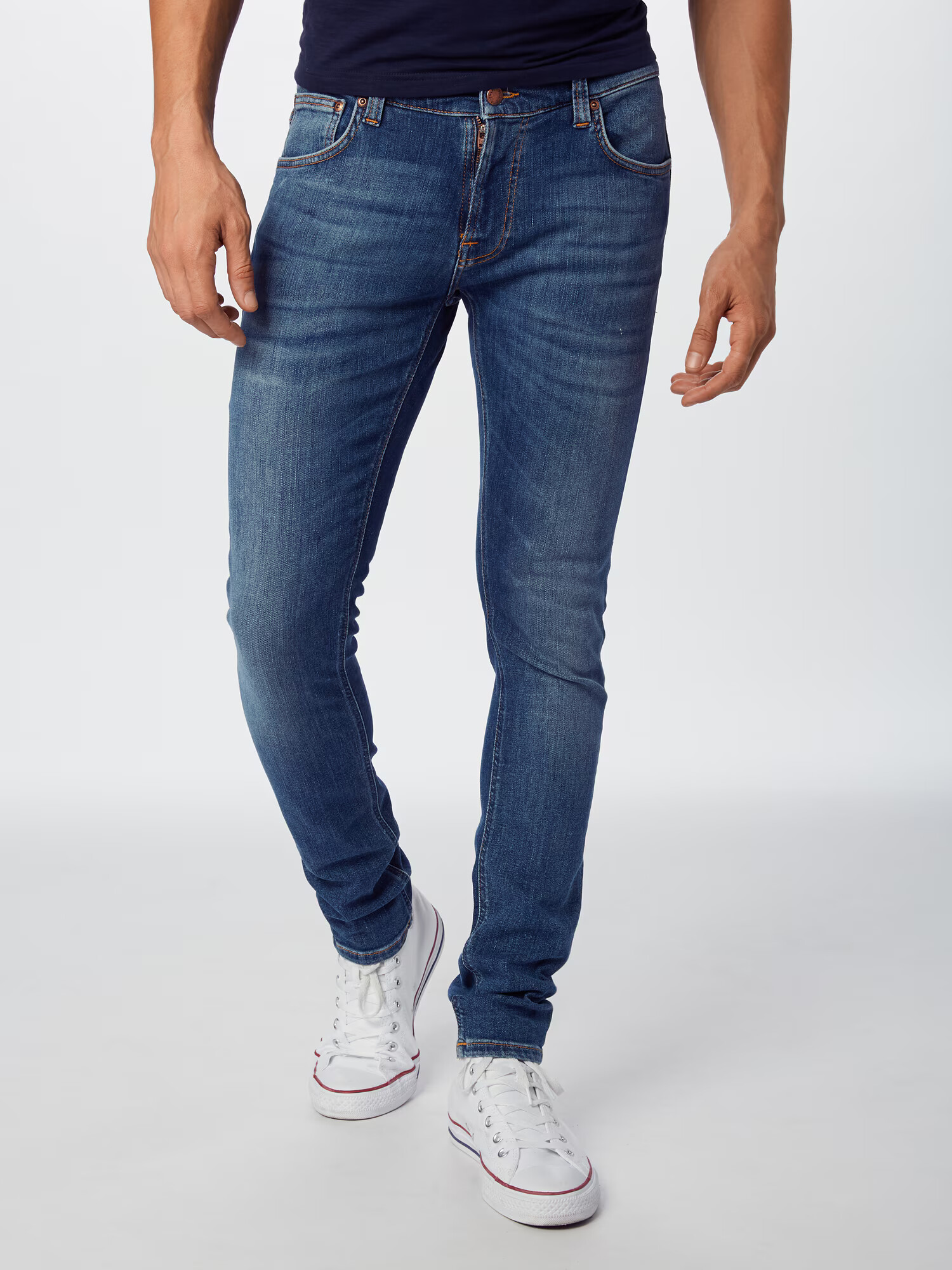 Nudie Jeans Co Kavbojke moder denim - Pepit.si