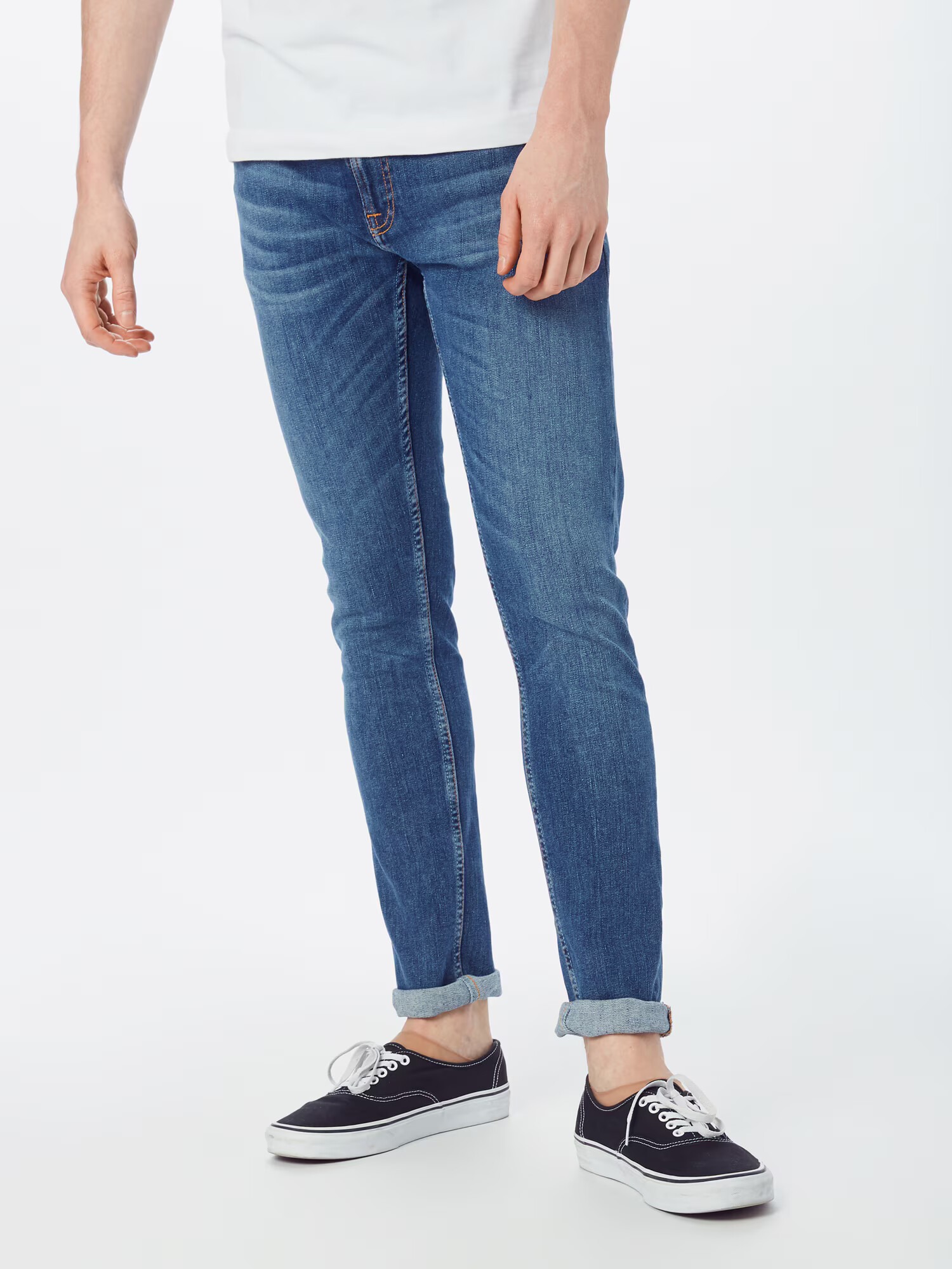 Nudie Jeans Co Kavbojke moder denim - Pepit.si