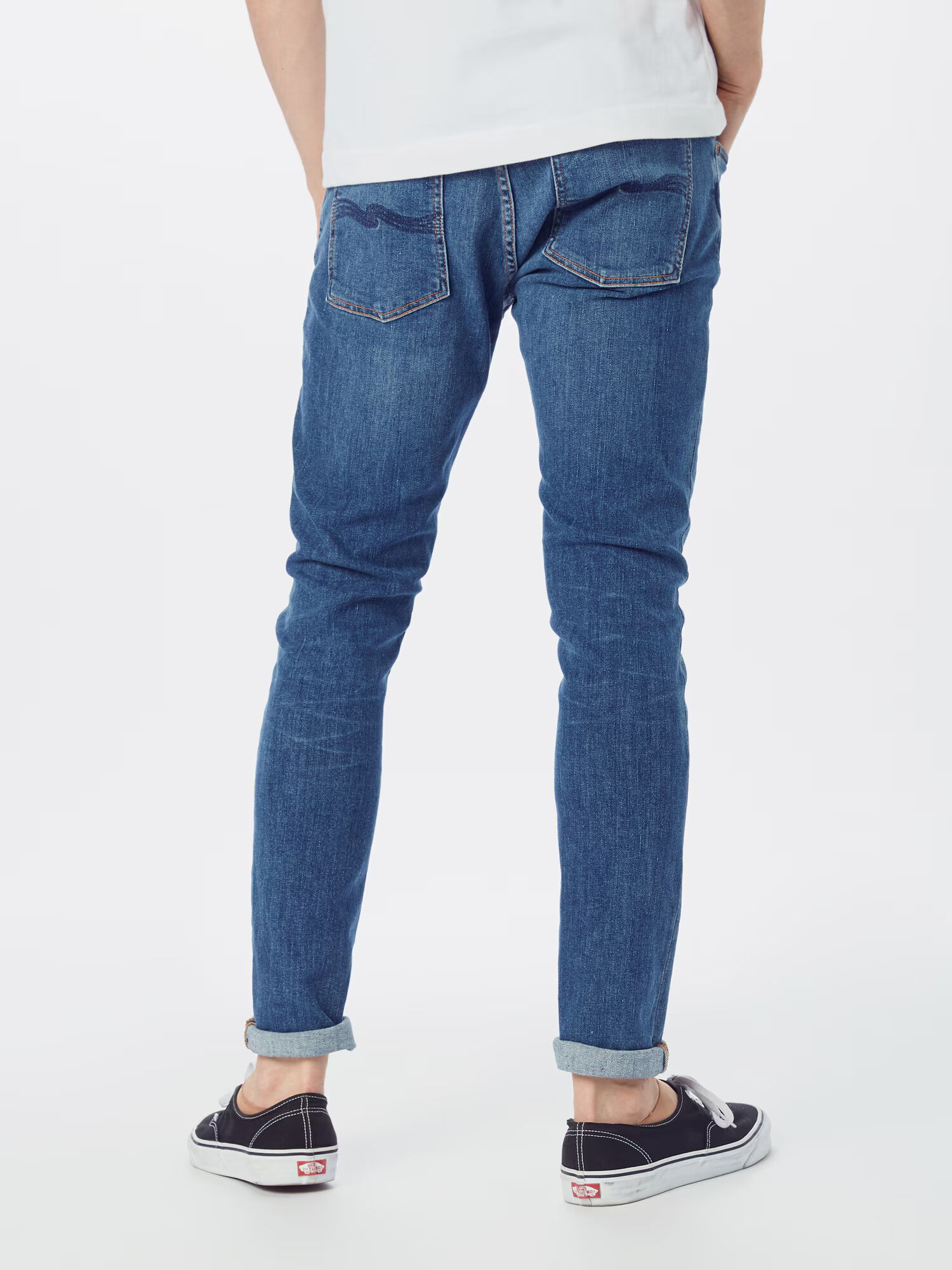 Nudie Jeans Co Kavbojke moder denim - Pepit.si