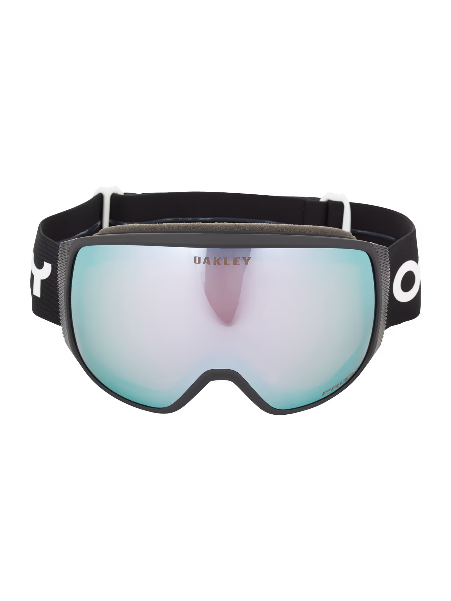 OAKLEY Sportbrille 'Flight Tracker' črna / svetlo modra / bela - Pepit.si