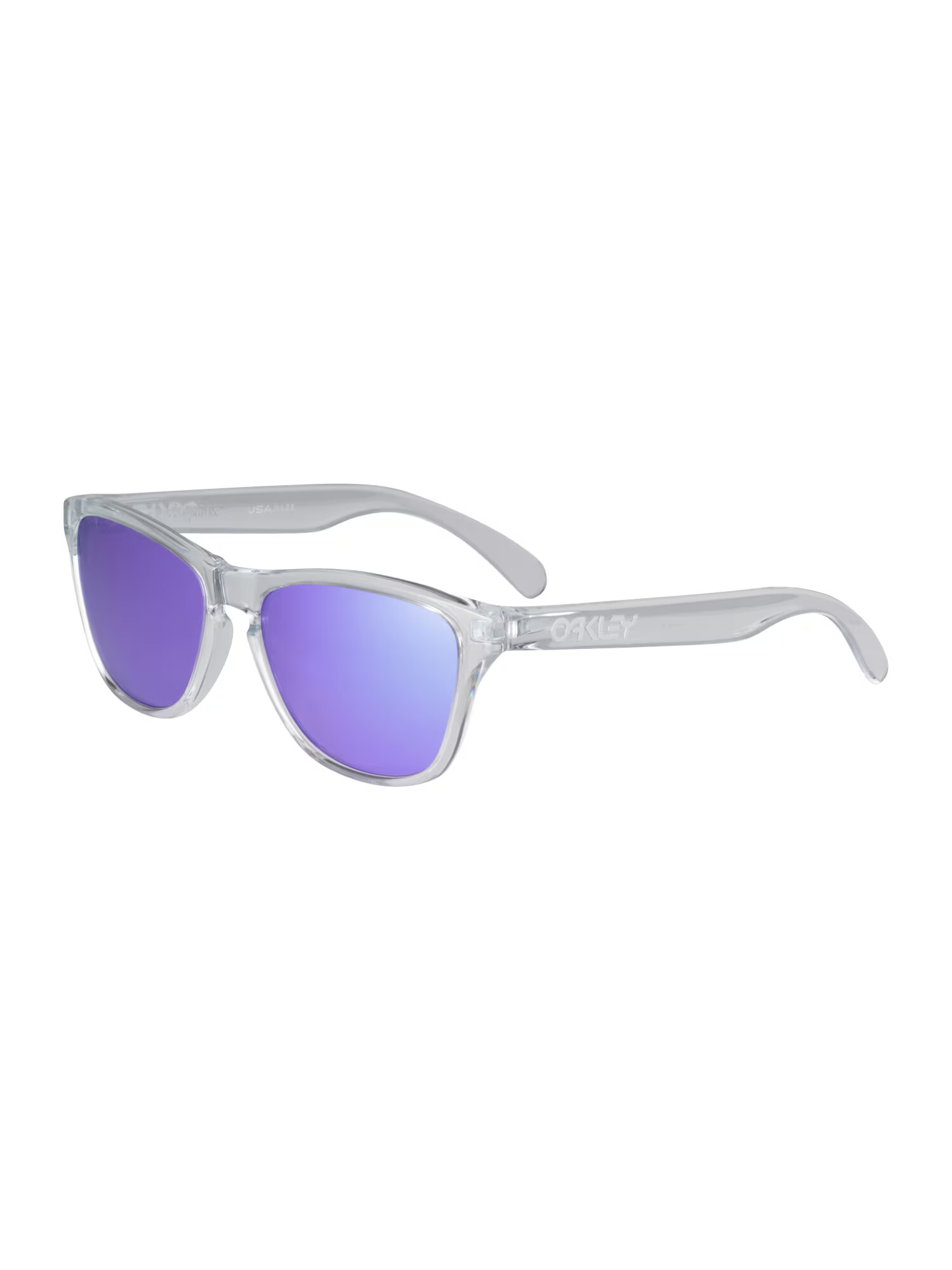 OAKLEY Sonnenbrille 'FROGSKINS XS' transparentna / lila - Pepit.si