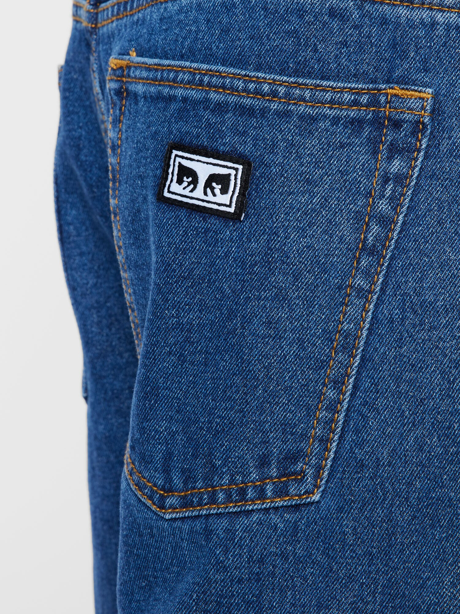 Obey Kavbojke 'Hardwork' moder denim - Pepit.si