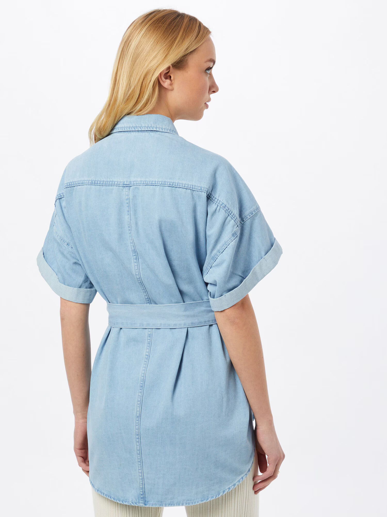 OBJECT Bluza 'AUBREY' moder denim - Pepit.si