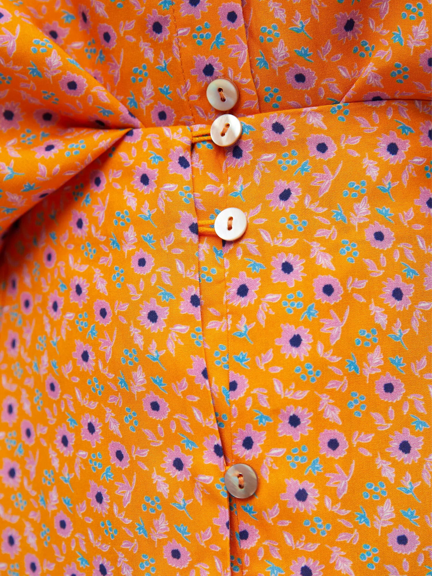 OBJECT Bluza modra / lila / temno liila / oranžna - Pepit.si