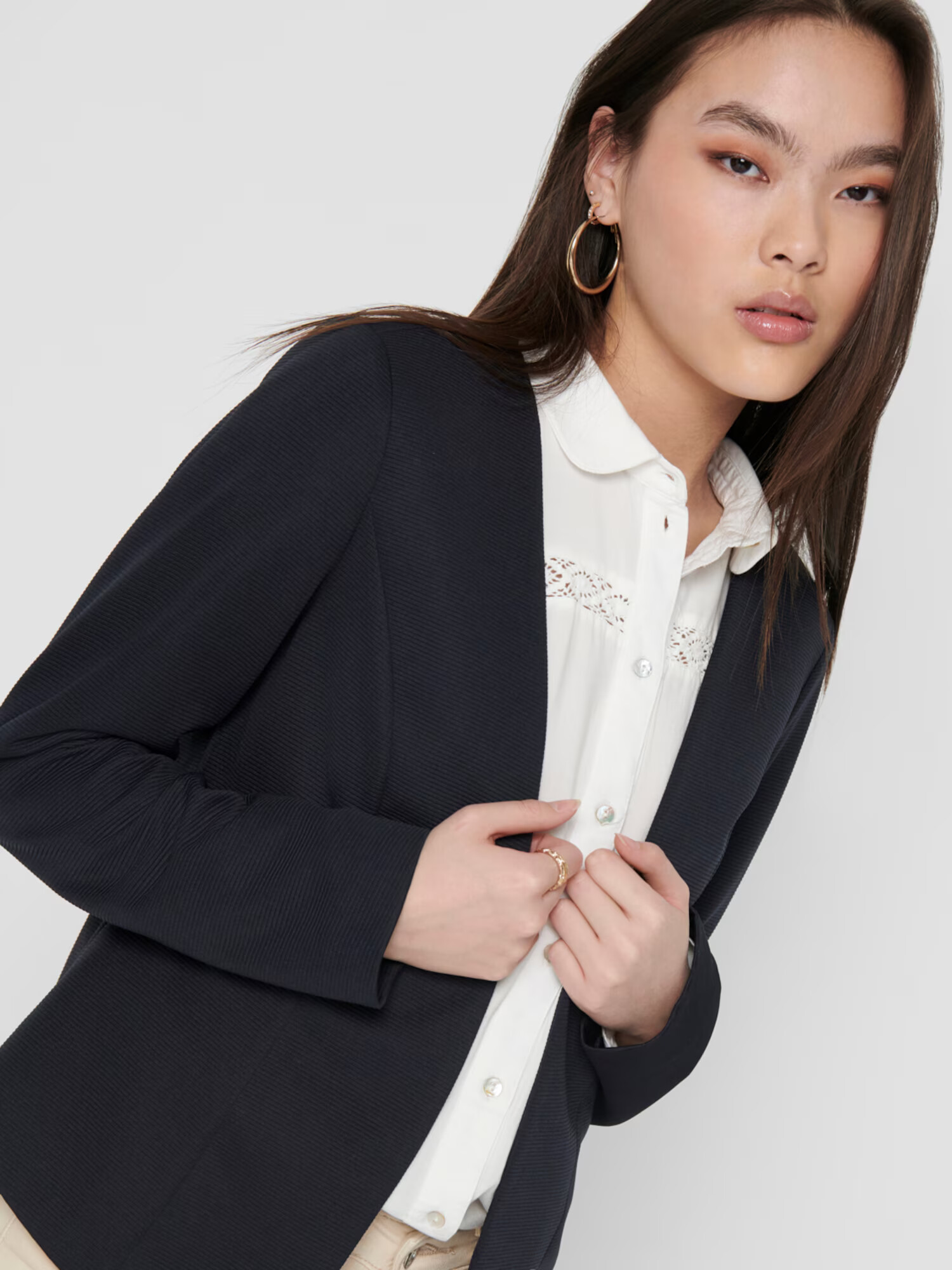 ONLY Blazer 'Anna' nočno modra - Pepit.si