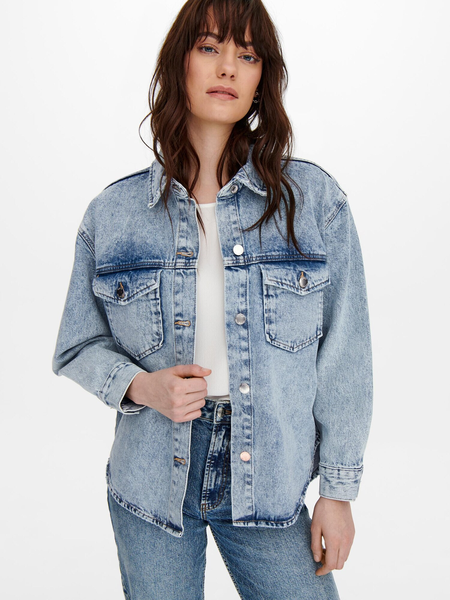 ONLY Bluza 'Ever Life' moder denim - Pepit.si