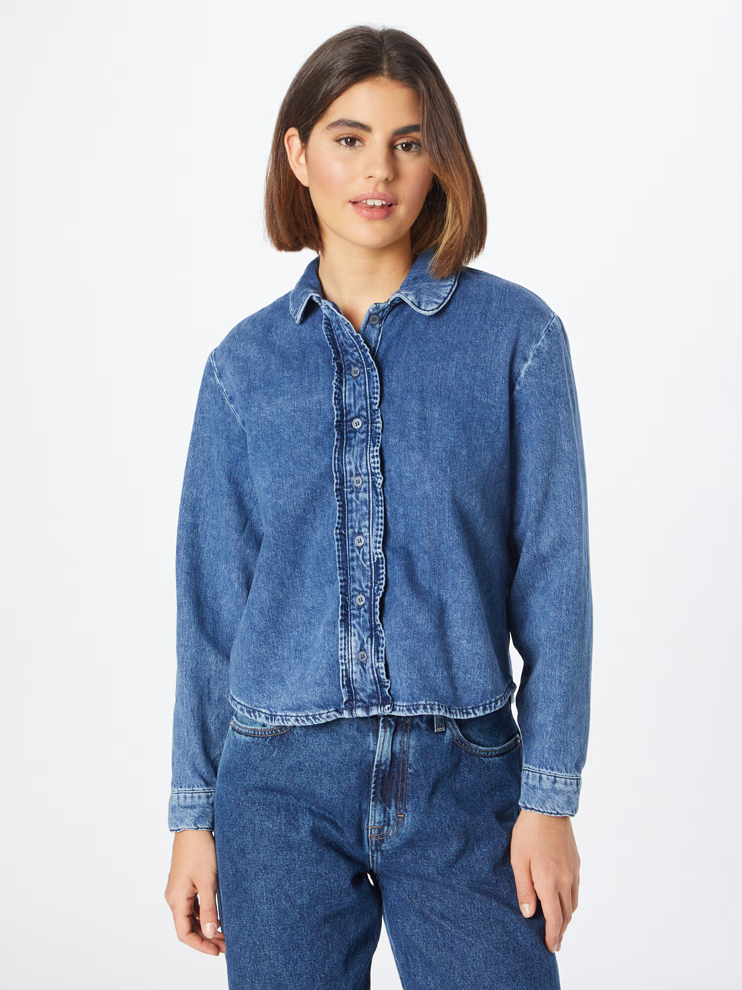 ONLY Bluza moder denim - Pepit.si