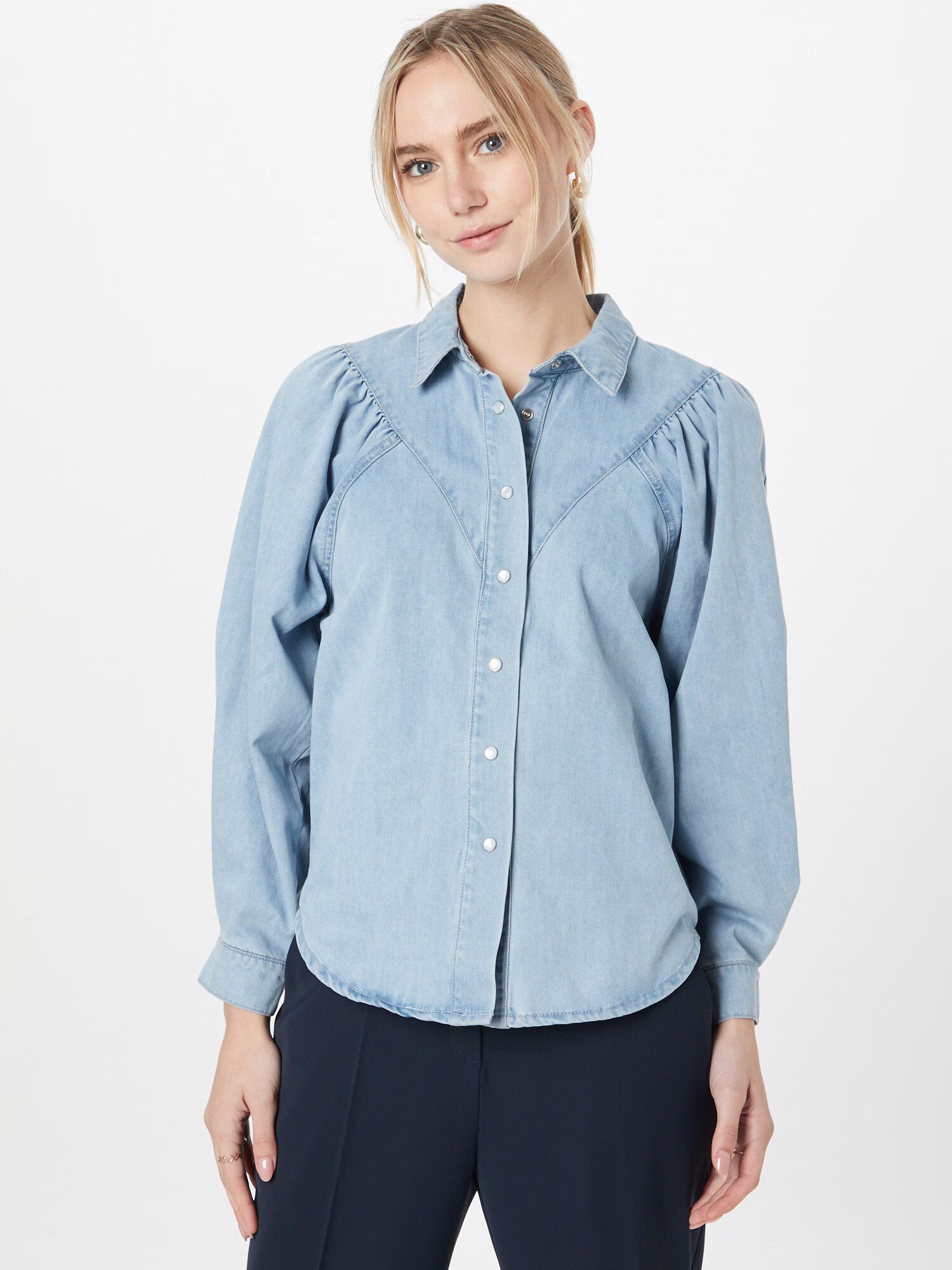 ONLY Bluza moder denim - Pepit.si