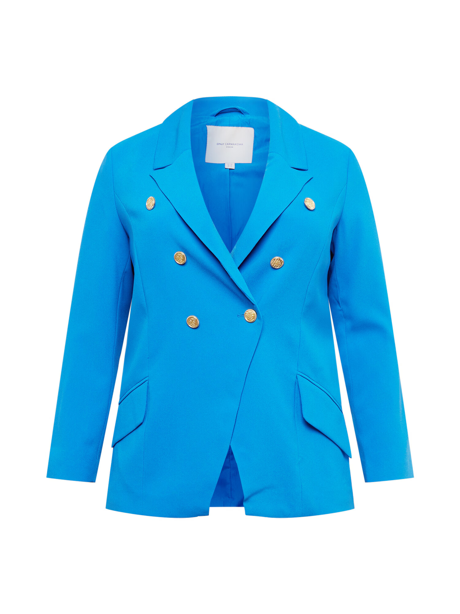 ONLY Carmakoma Blazer 'Gry' azur - Pepit.si