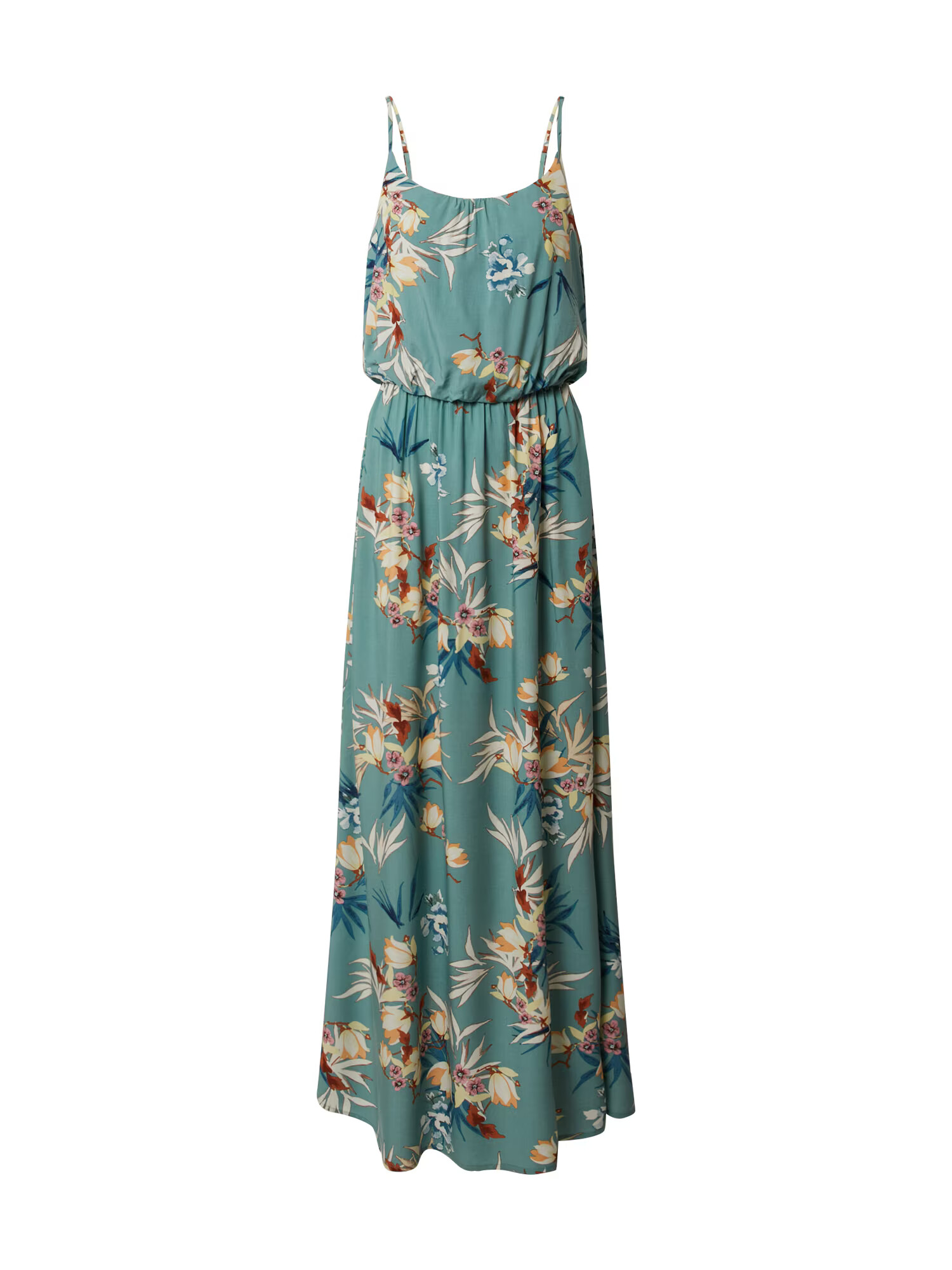 ONLY Obleka 'ONLLORA STRAP MAXI DRESS WVN' zelena - Pepit.si