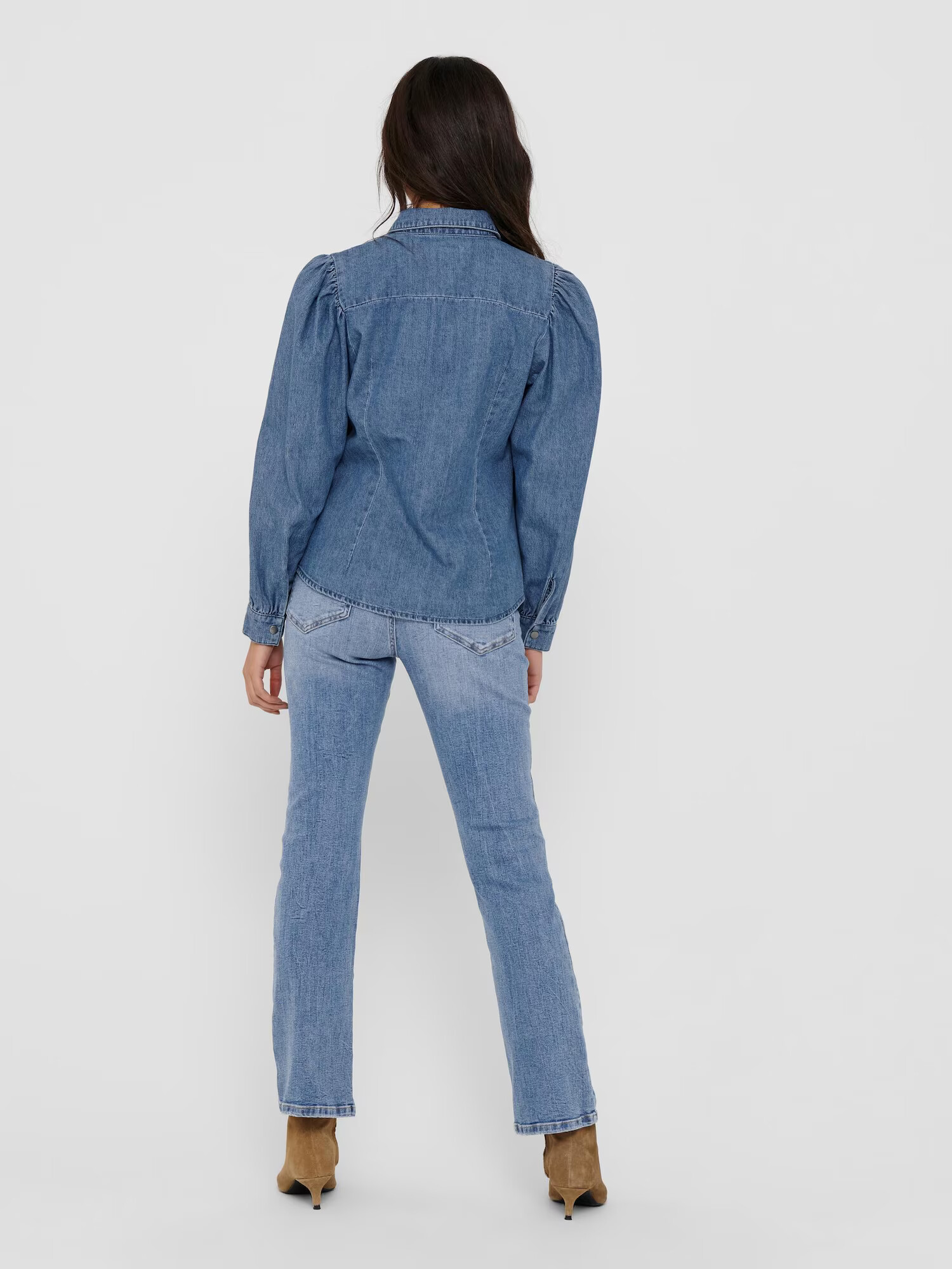 Only Petite Bluza 'Rocco' moder denim - Pepit.si