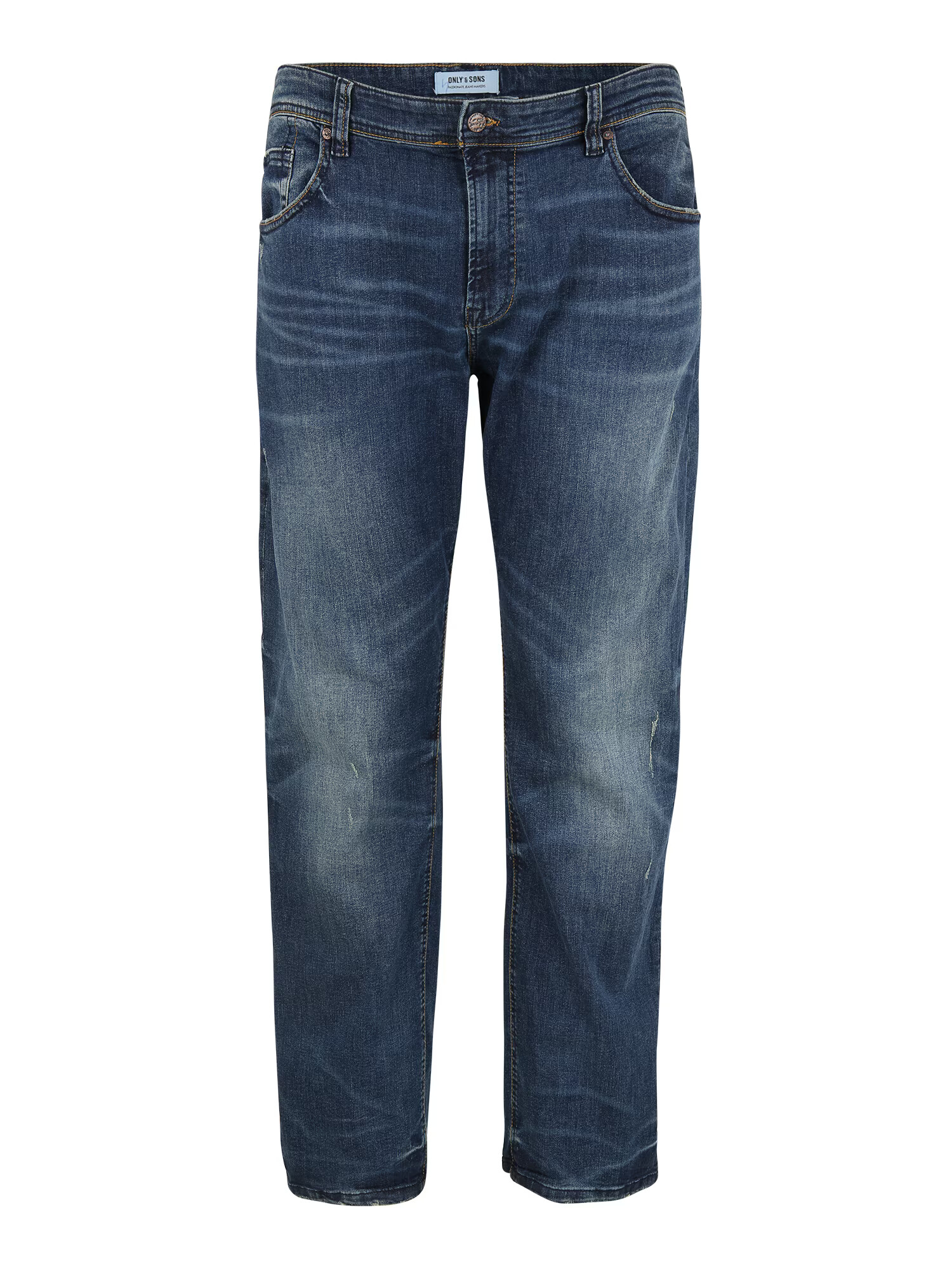 Only & Sons Big & Tall Kavbojke moder denim - Pepit.si