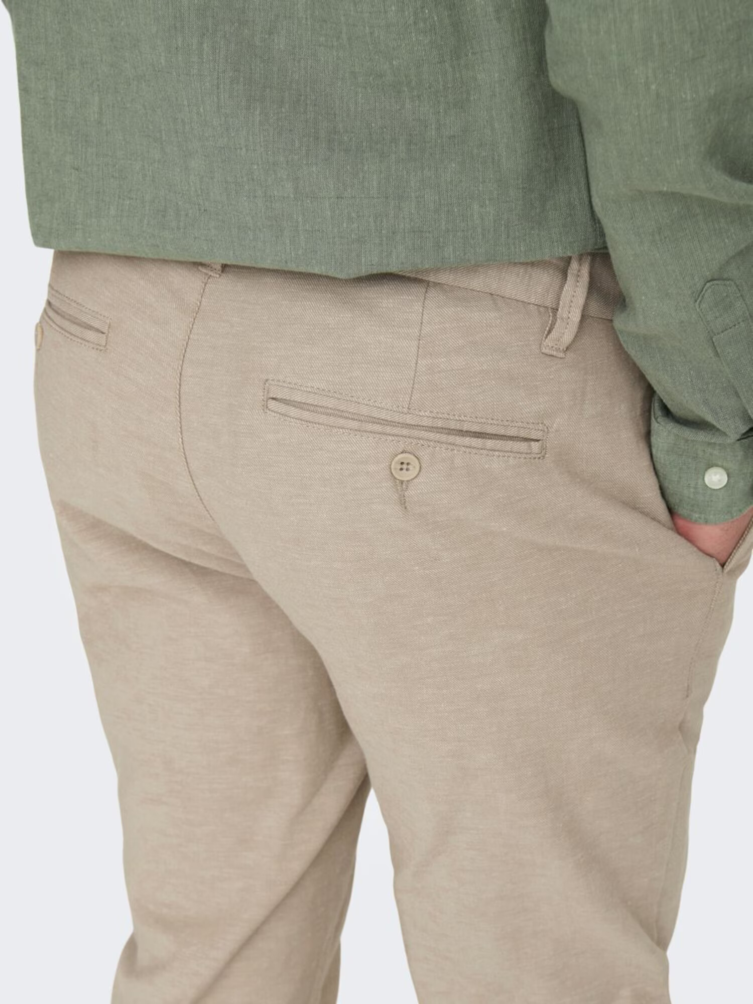 Only & Sons Chino hlače 'Mark' temno bež - Pepit.si