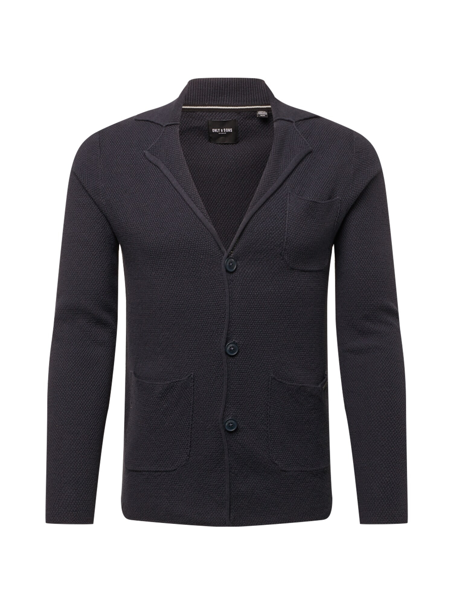 Only & Sons Pletena jopa 'Blazer' mornarska - Pepit.si