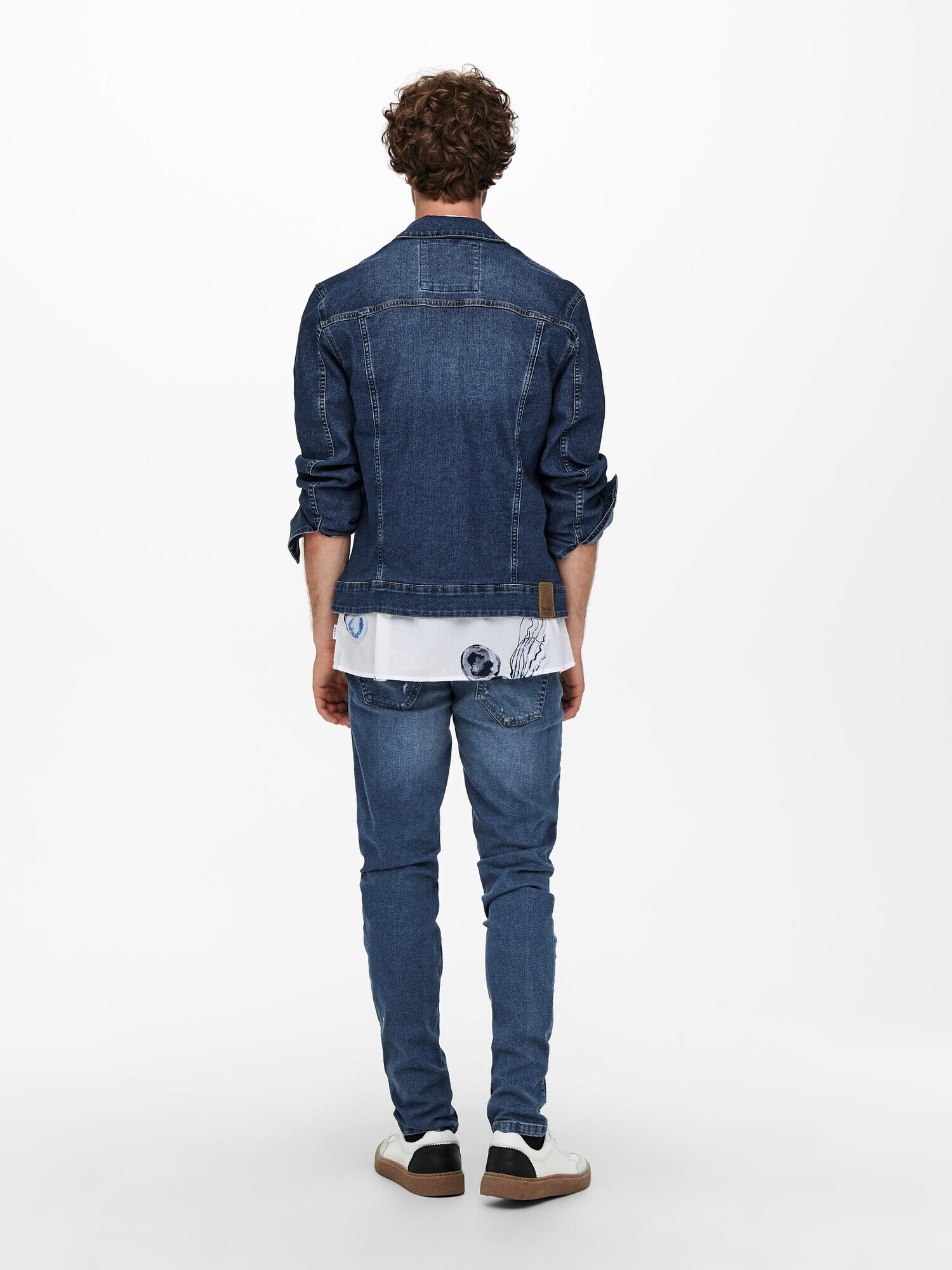 Only & Sons Prehodna jakna 'Come' moder denim - Pepit.si