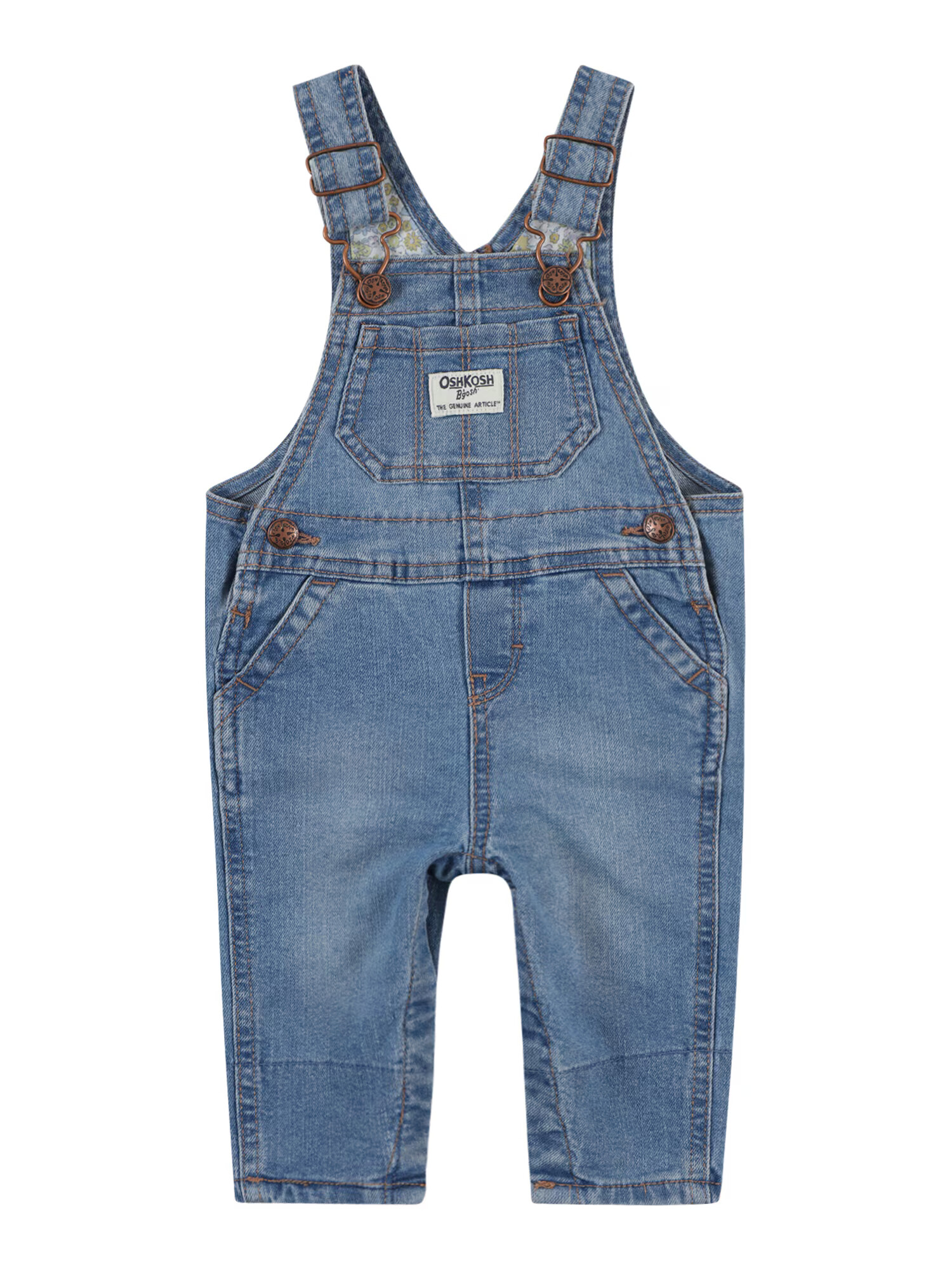 OshKosh Hlače z naramnicami moder denim - Pepit.si