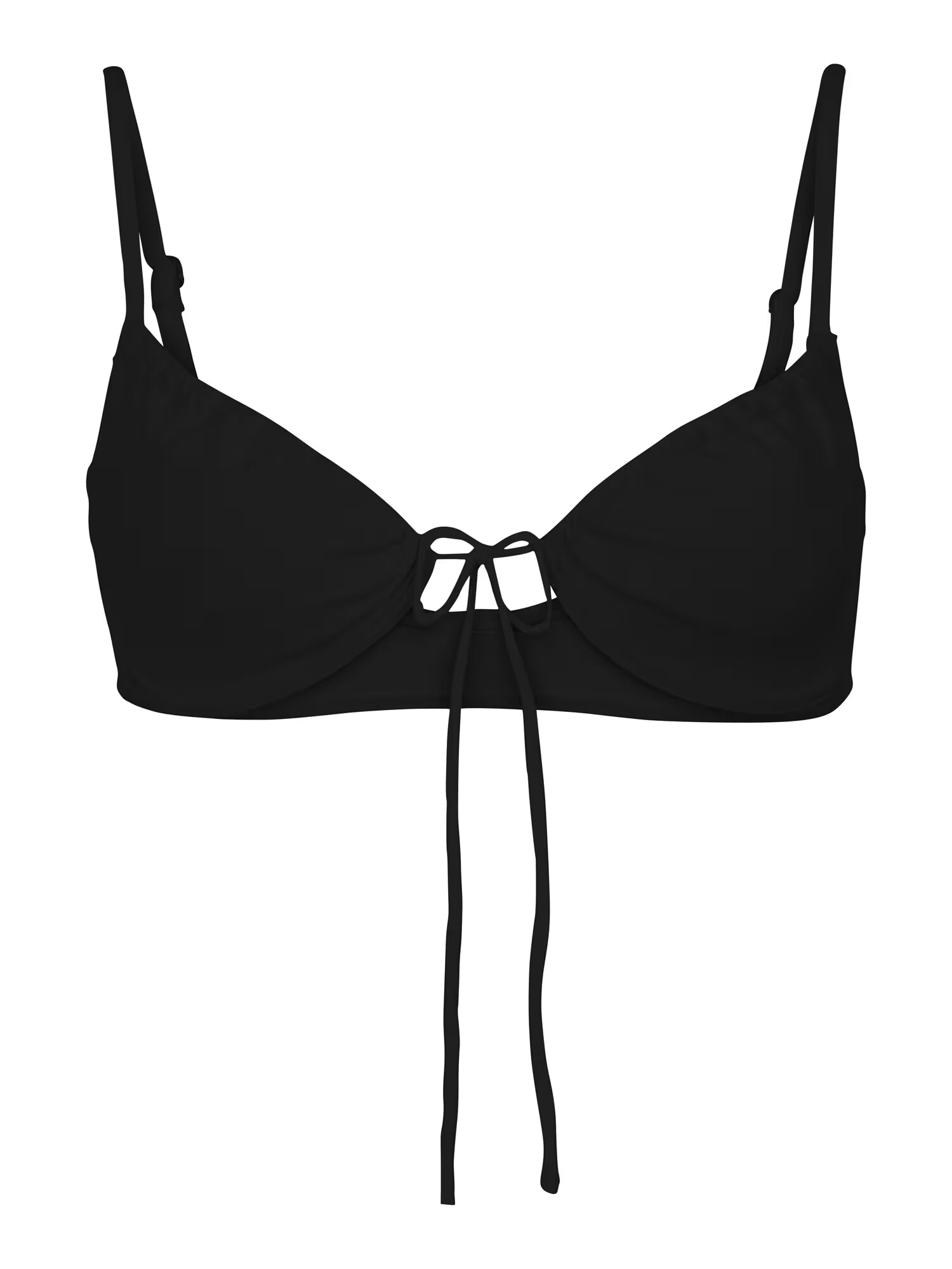 OW Collection Bikini zgornji del 'OCEAN Bikini Top' črna - Pepit.si