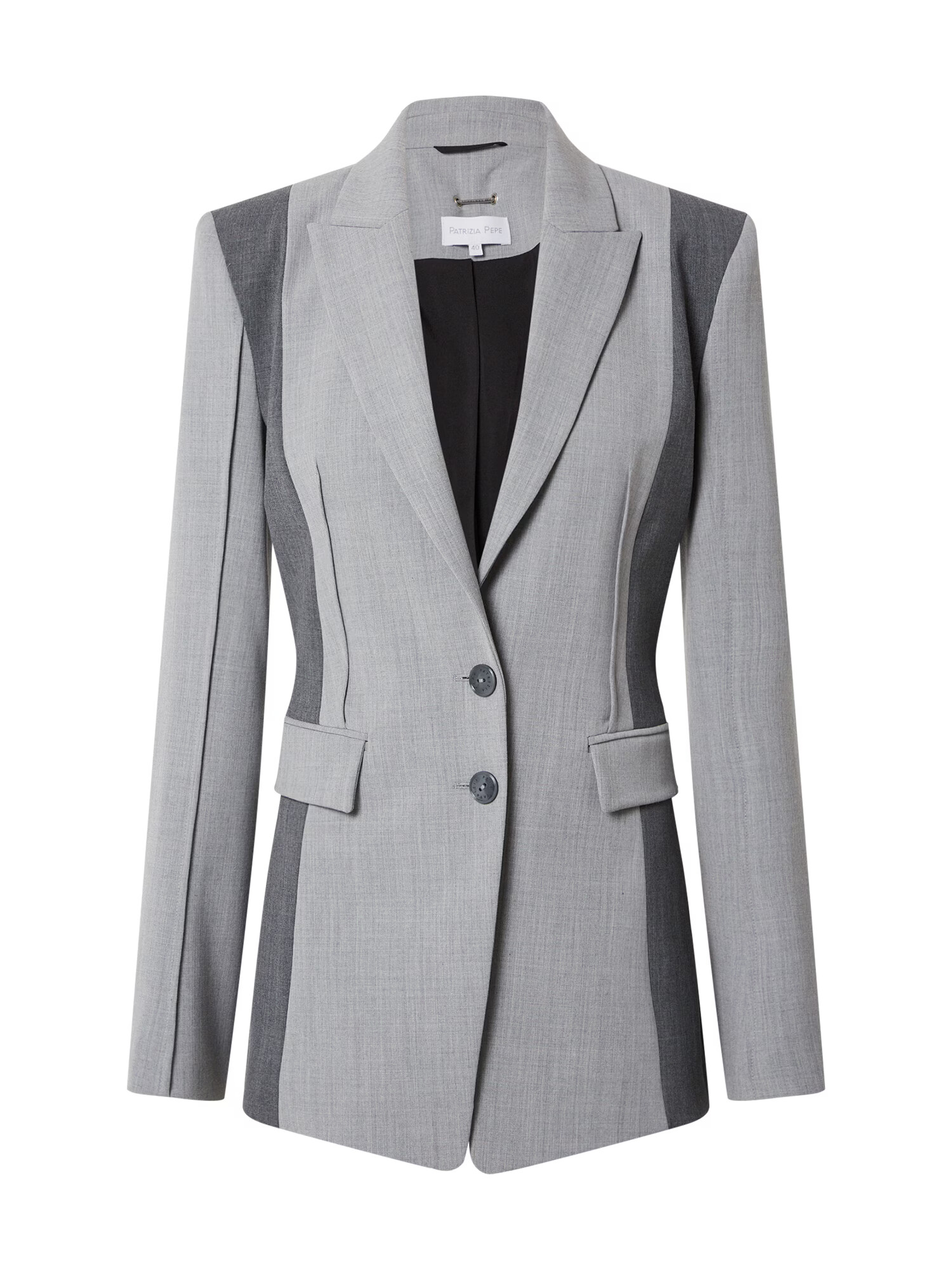 PATRIZIA PEPE Blazer siva / temno siva - Pepit.si