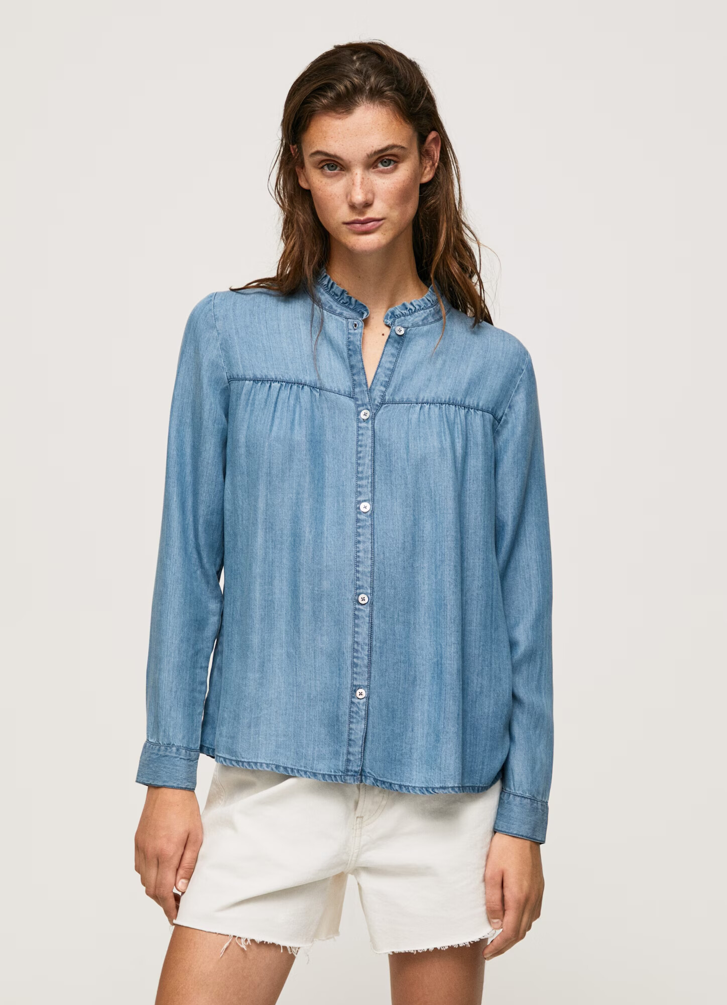 Pepe Jeans Bluza 'Beatriz' moder denim - Pepit.si