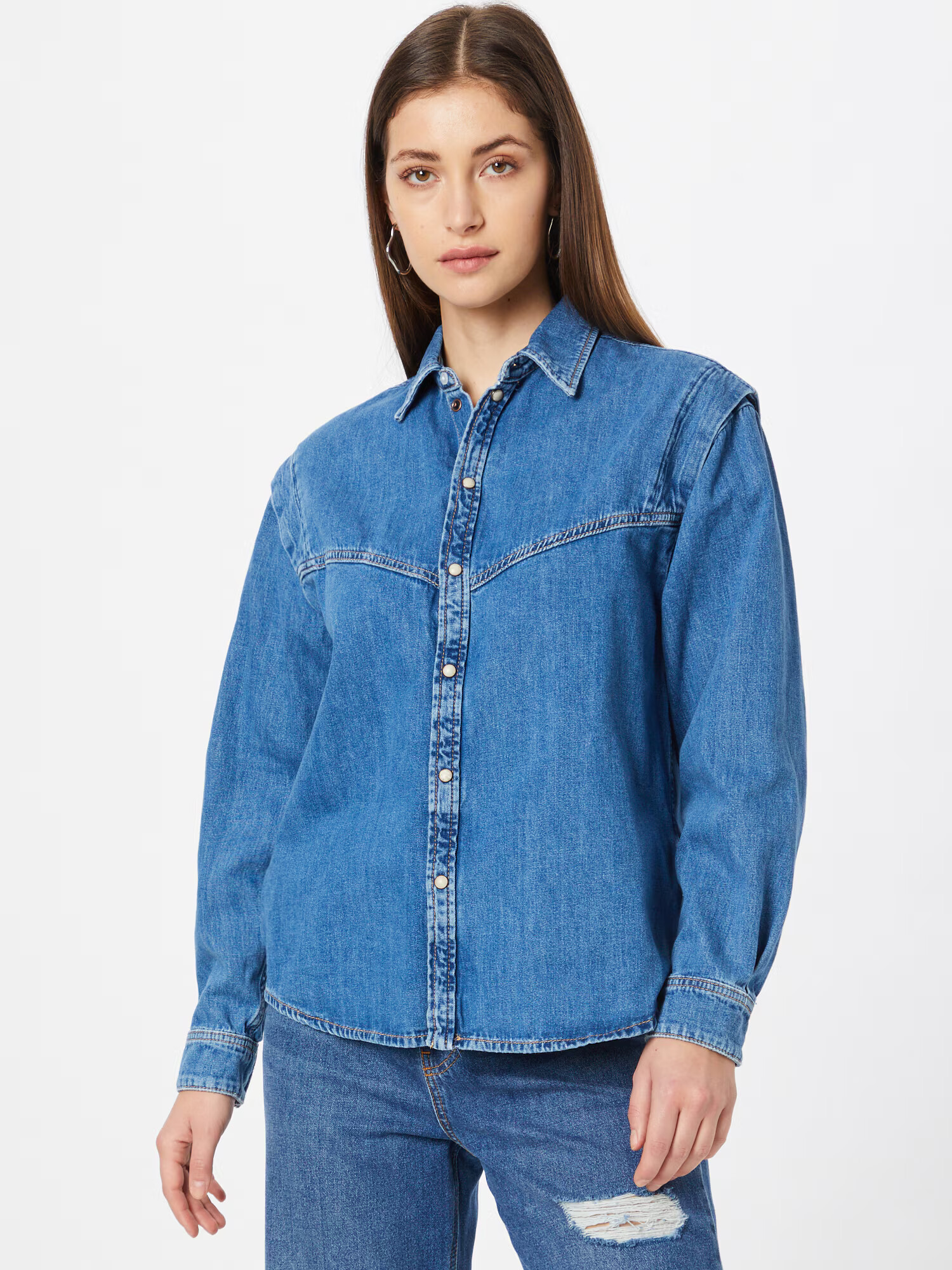 Pepe Jeans Bluza 'EVE' moder denim - Pepit.si