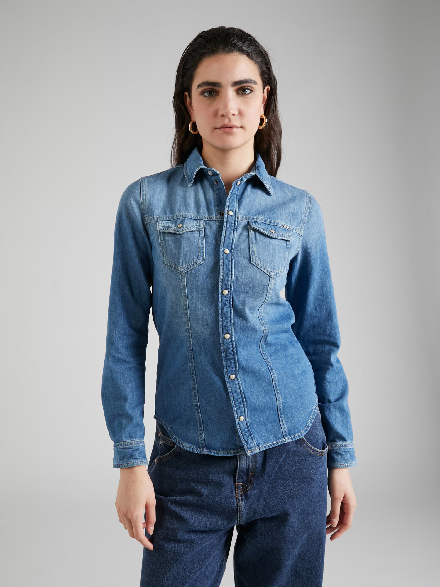 Pepe Jeans Bluza 'ROSIES' moder denim - Pepit.si