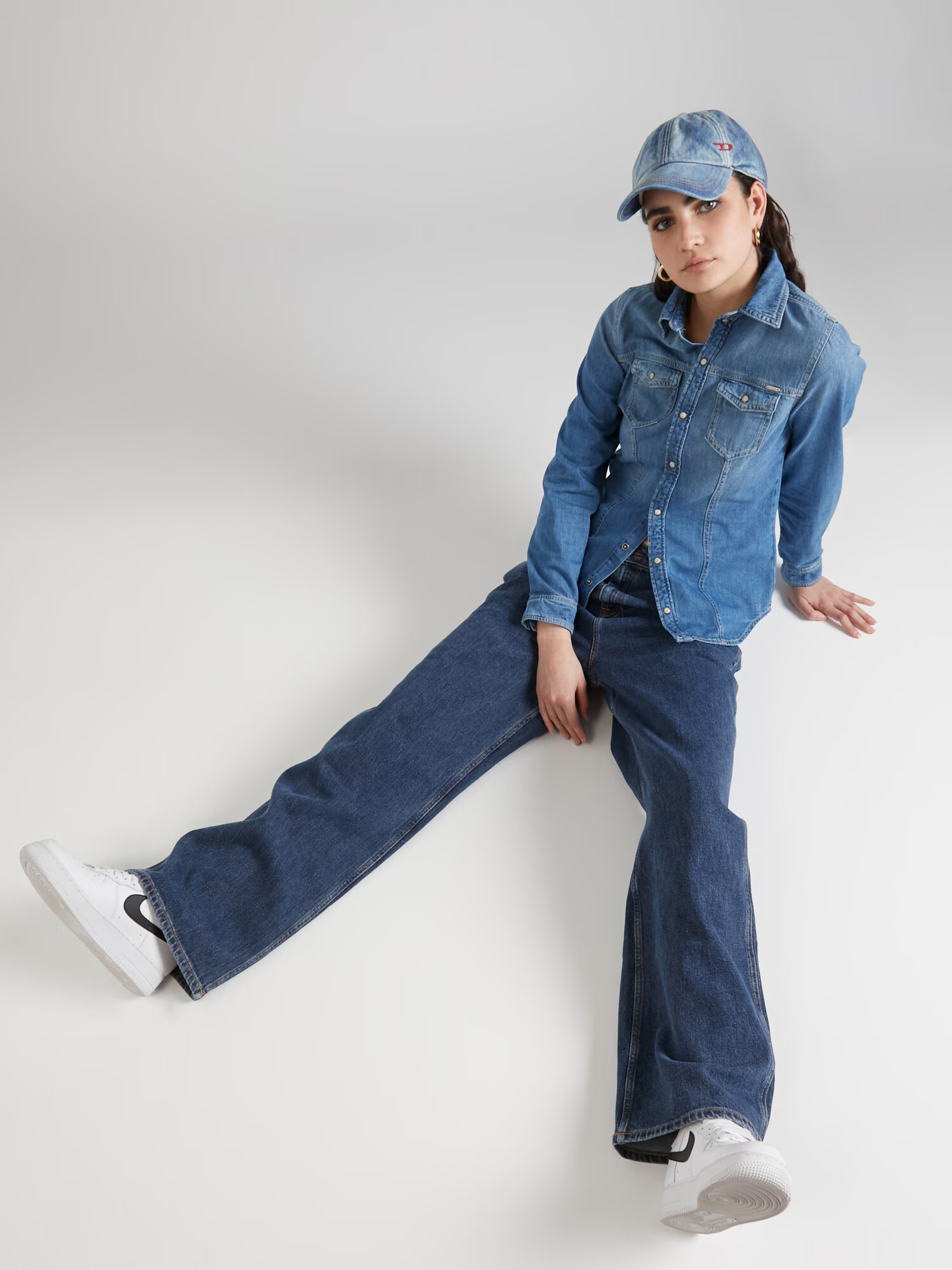 Pepe Jeans Bluza 'ROSIES' moder denim - Pepit.si