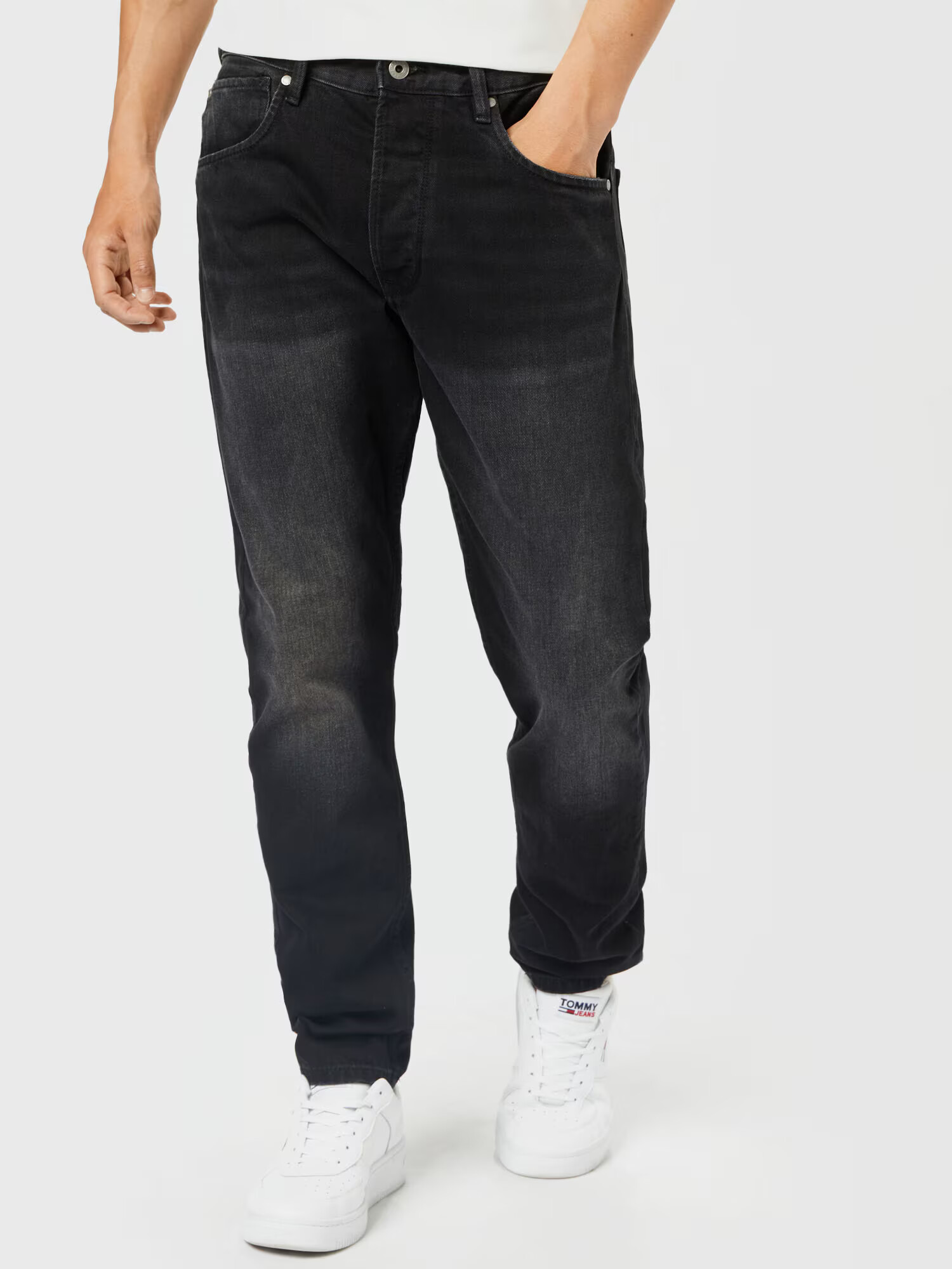 Pepe Jeans Kavbojke 'CALLEN CROP' črn denim - Pepit.si