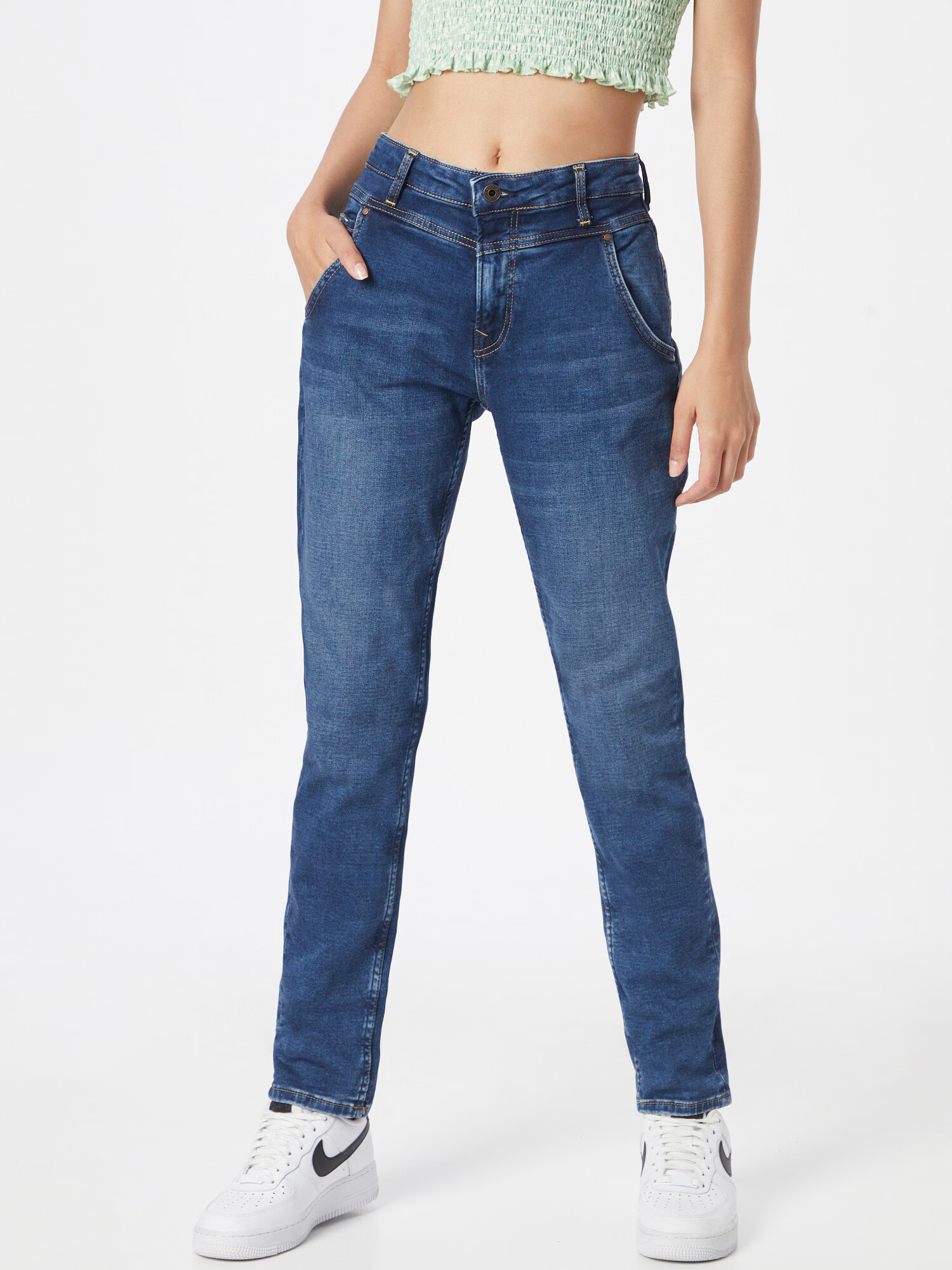 Pepe Jeans Kavbojke 'CAREY' moder denim - Pepit.si