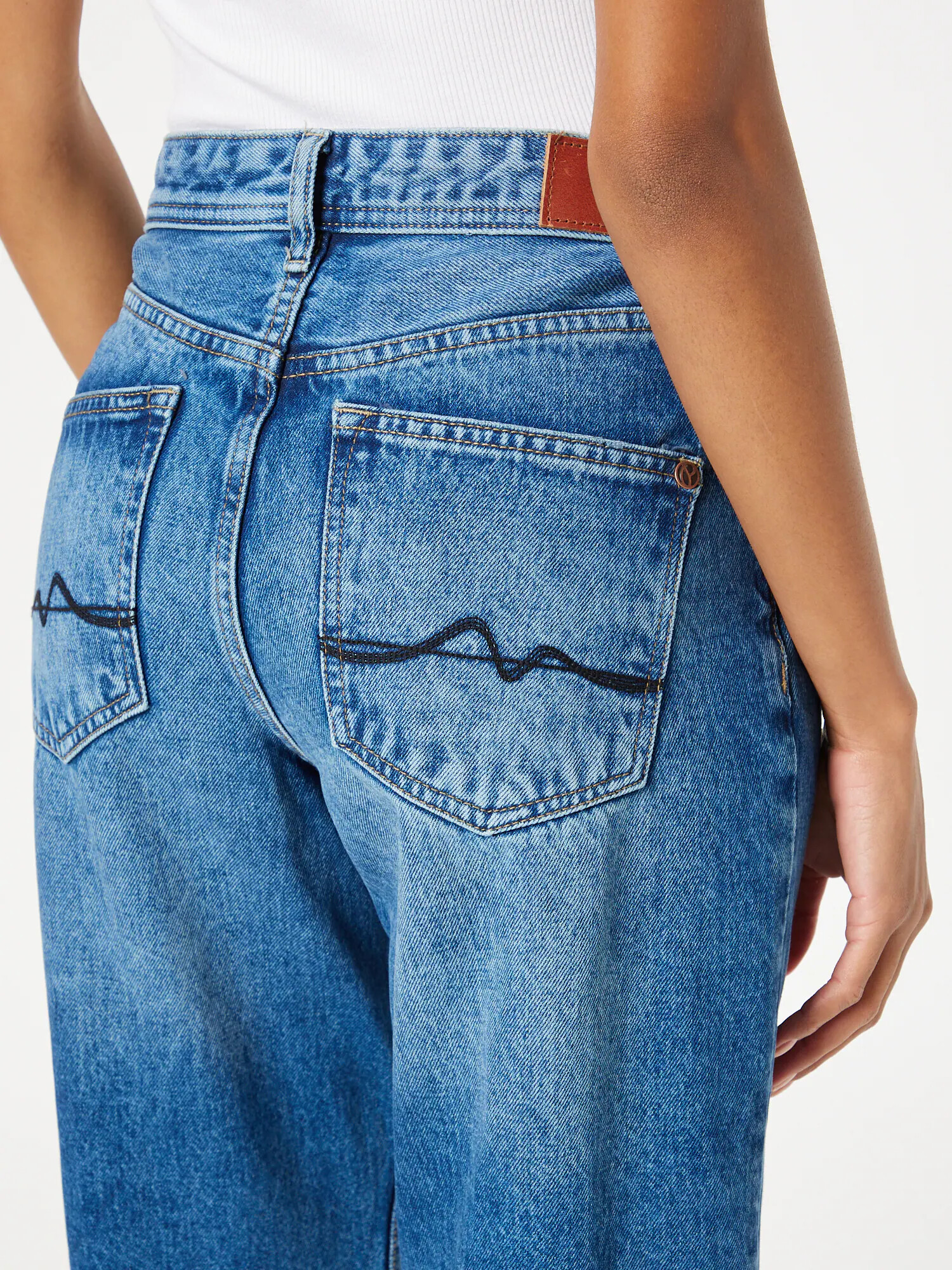 Pepe Jeans Kavbojke 'DOVER' moder denim - Pepit.si