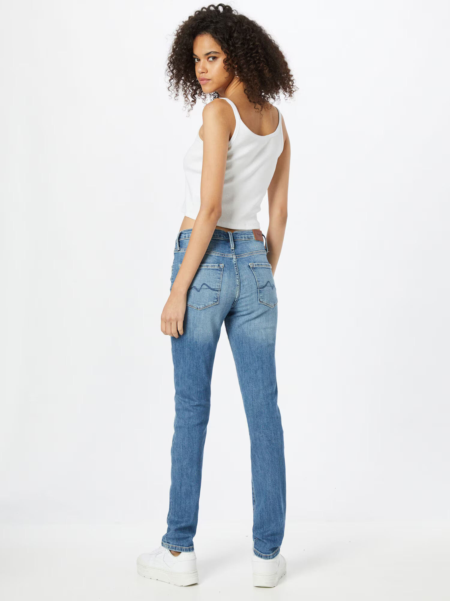 Pepe Jeans Kavbojke 'Grace' moder denim - Pepit.si