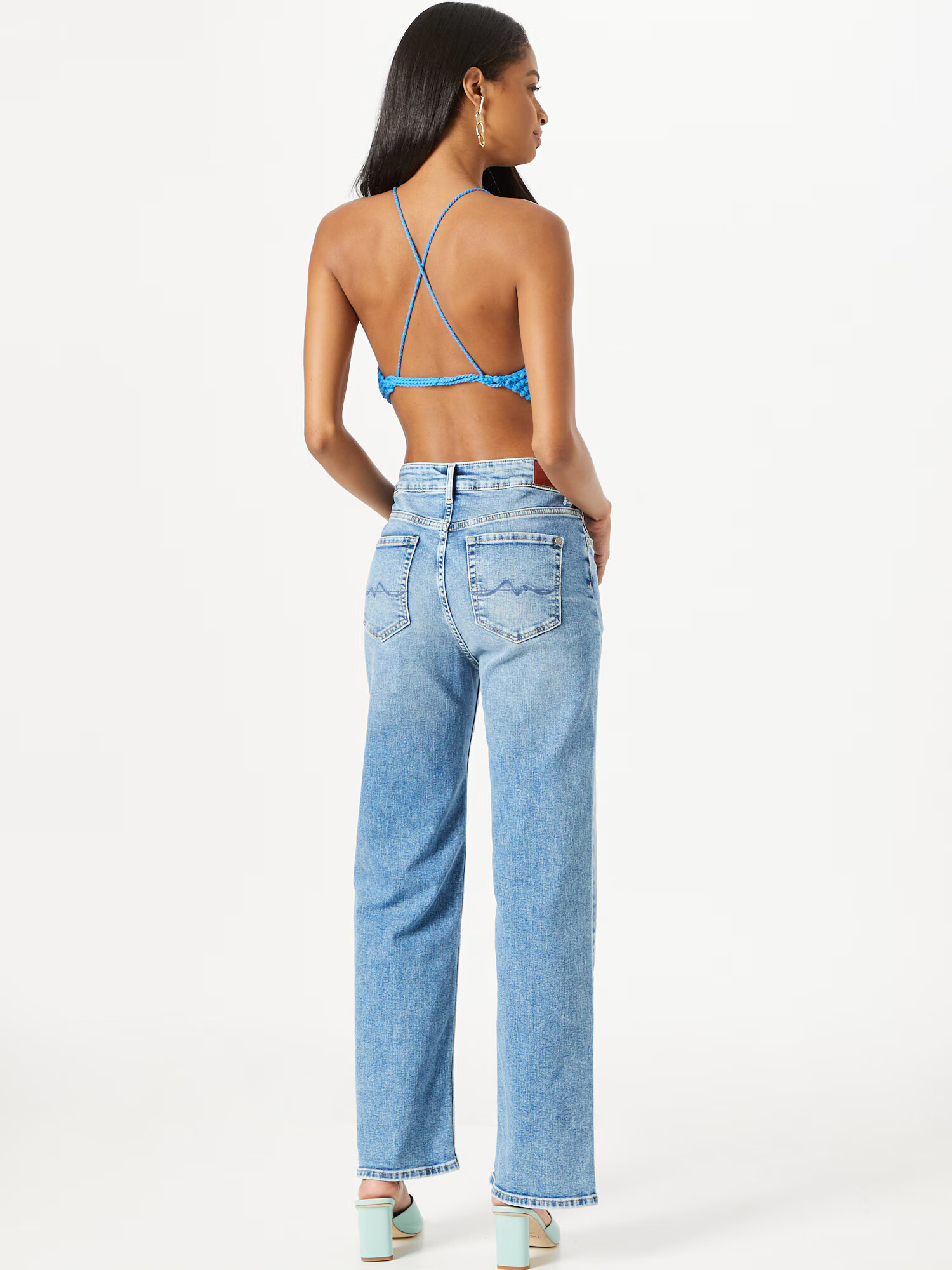 Pepe Jeans Kavbojke 'LEXA' moder denim - Pepit.si