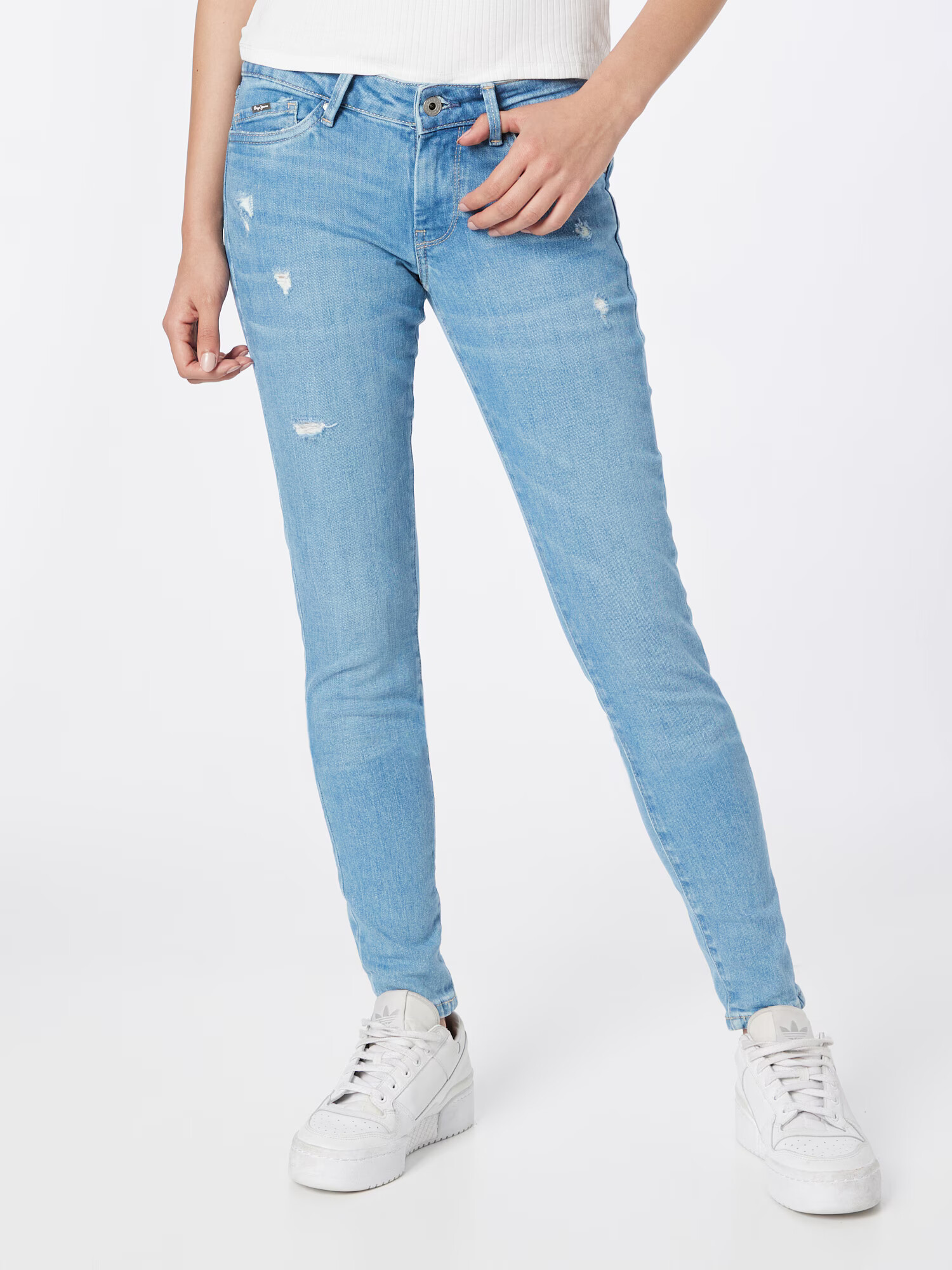 Pepe Jeans Kavbojke 'Pixie' moder denim - Pepit.si