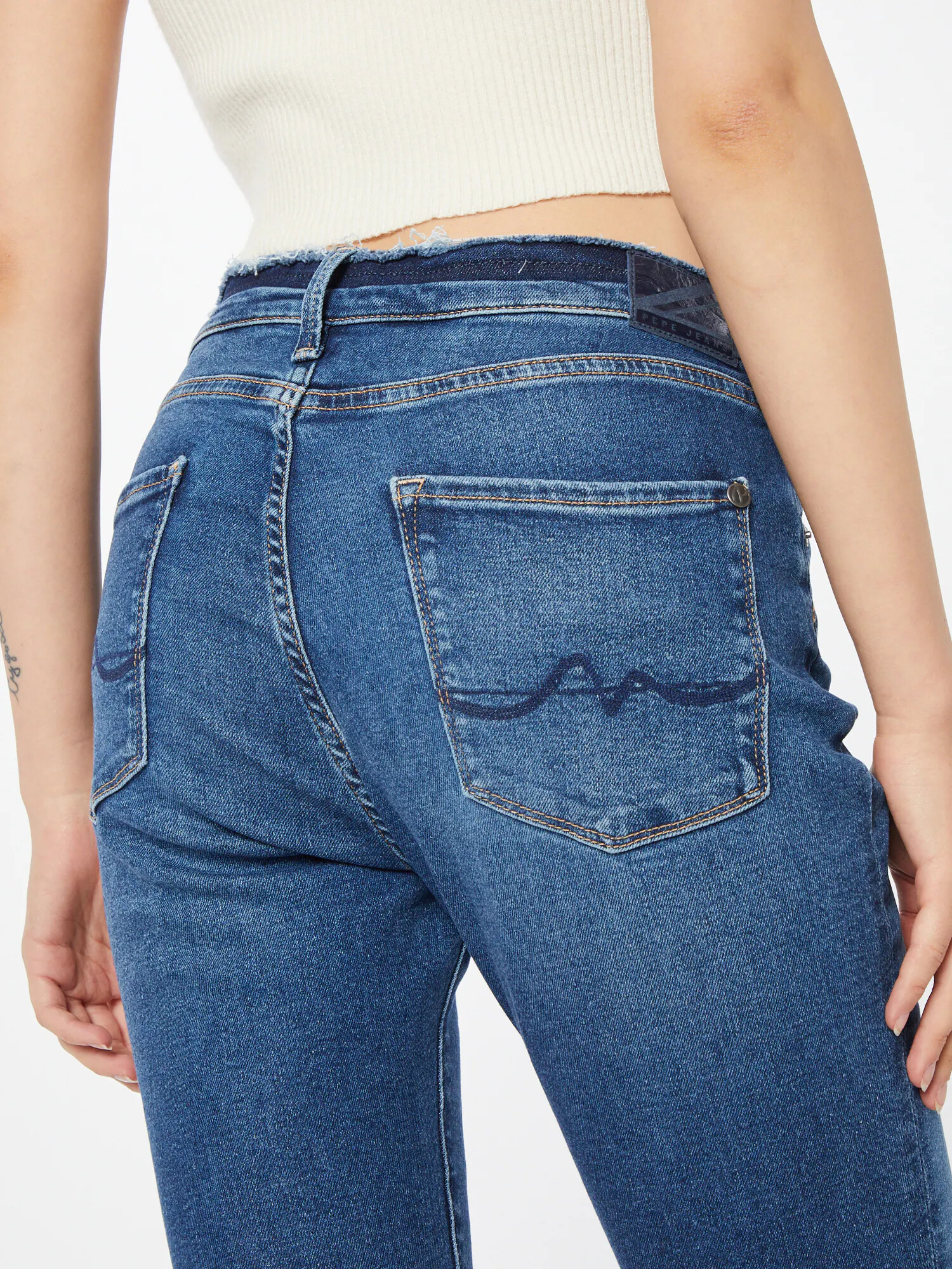 Pepe Jeans Kavbojke 'Regent' moder denim - Pepit.si