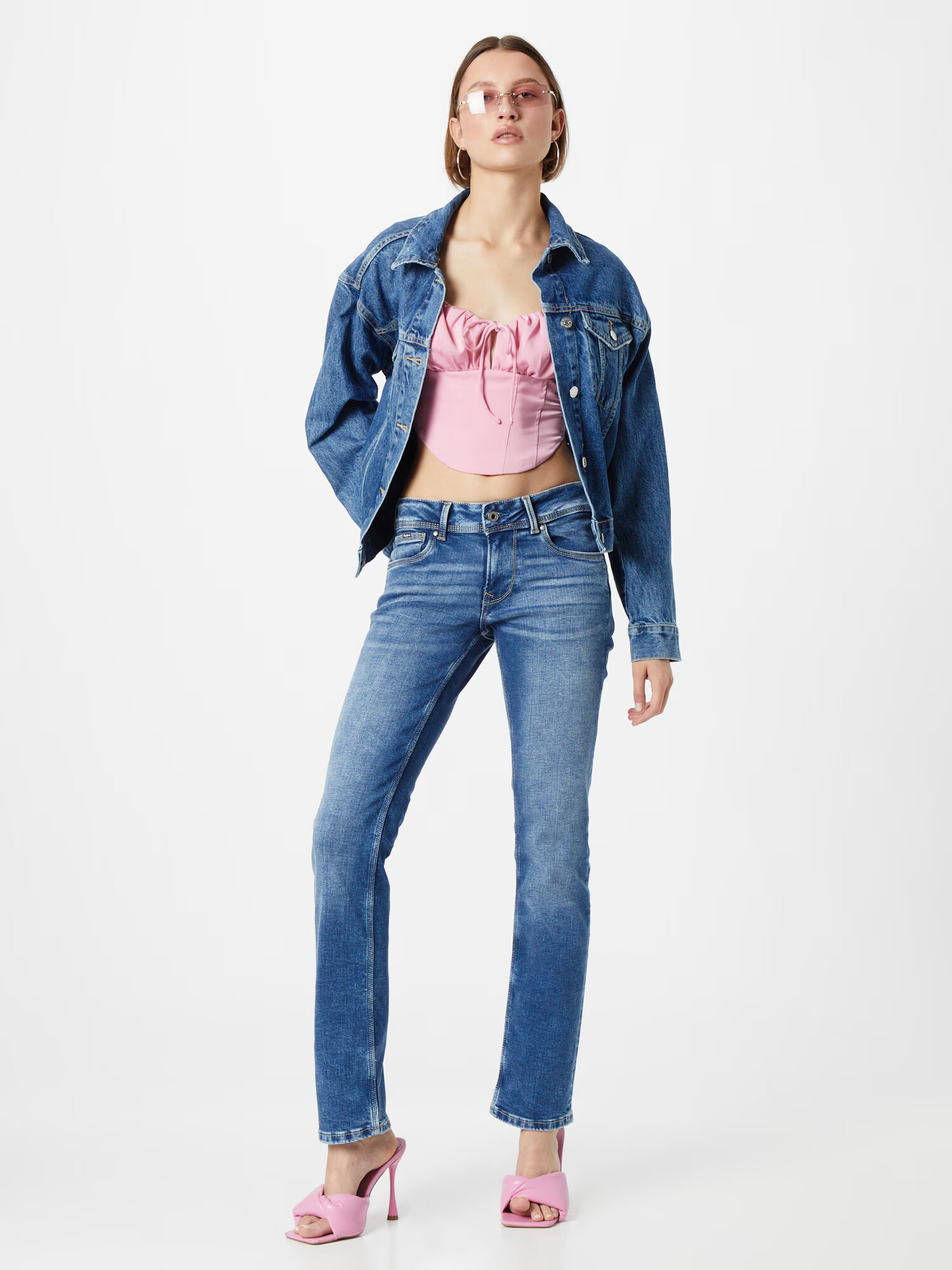 Pepe Jeans Kavbojke 'SATURN' moder denim - Pepit.si