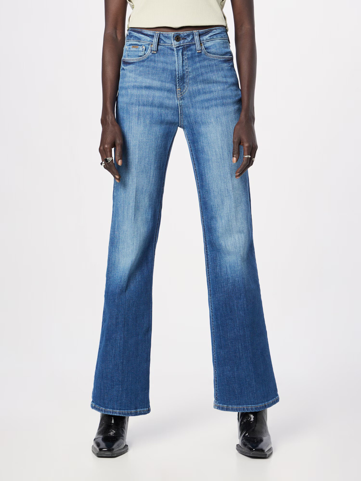 Pepe Jeans Kavbojke 'WILLA' moder denim / svetlo modra - Pepit.si