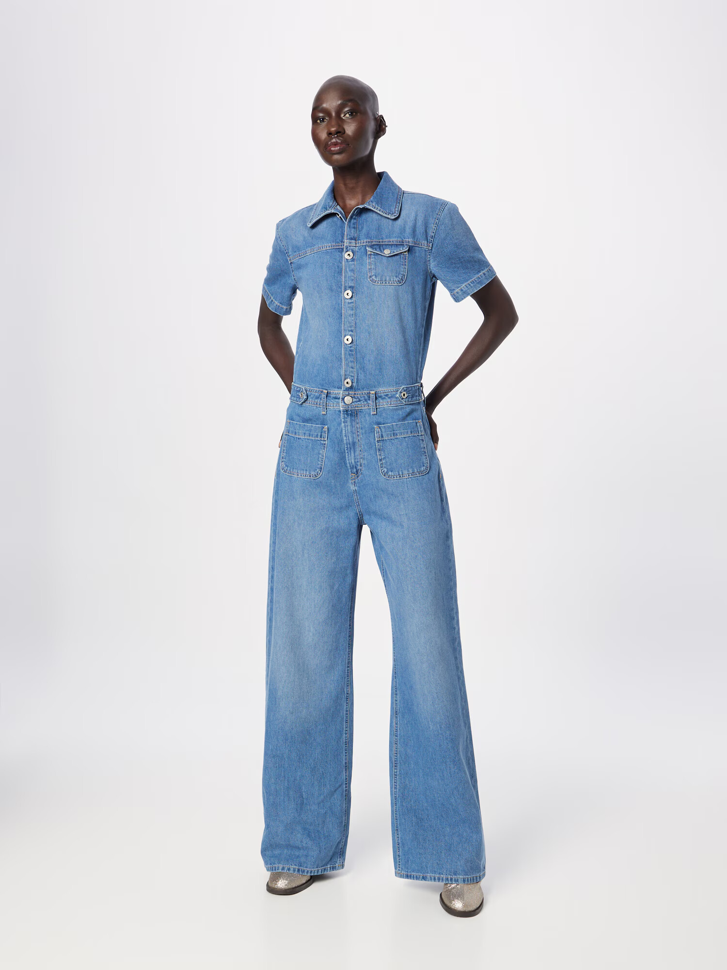 Pepe Jeans Kombinezon 'EVELYN' moder denim - Pepit.si