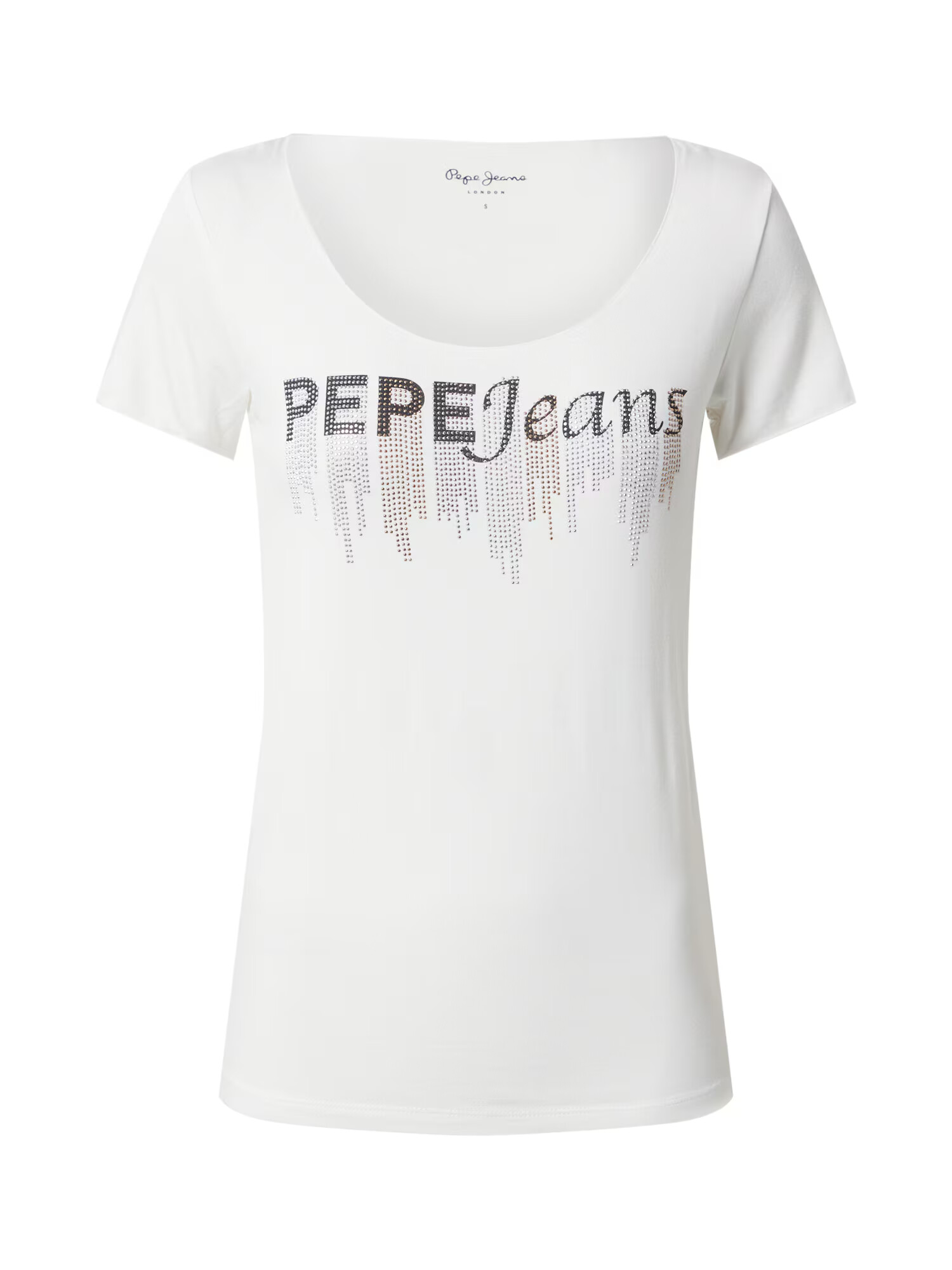 Pepe Jeans Majica 'Abbey' bela - Pepit.si