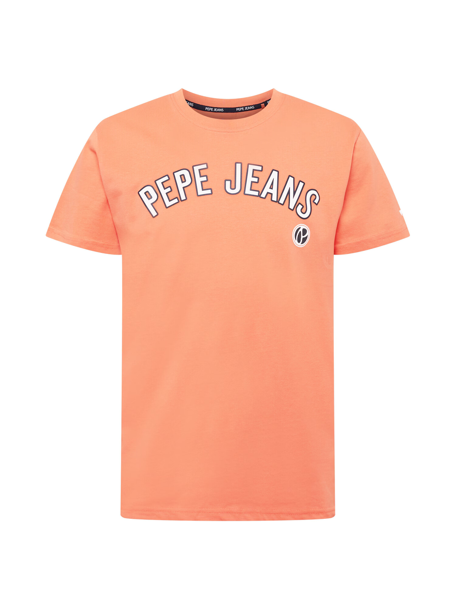 Pepe Jeans Majica 'ALESSIO' mornarska / oranžna / bela - Pepit.si