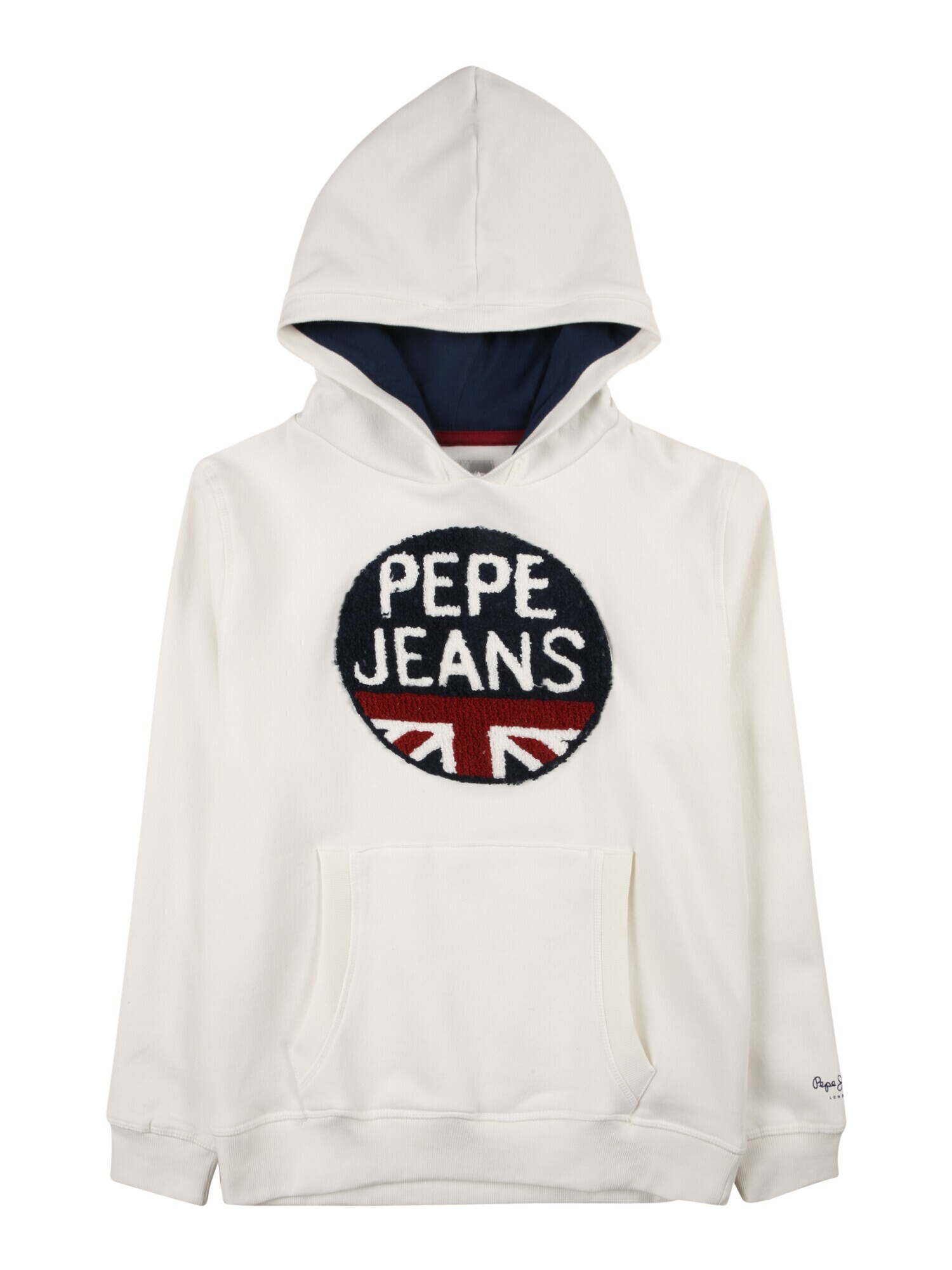 Pepe Jeans Majica 'ALEXANDER' mornarska / temno rdeča / naravno bela - Pepit.si