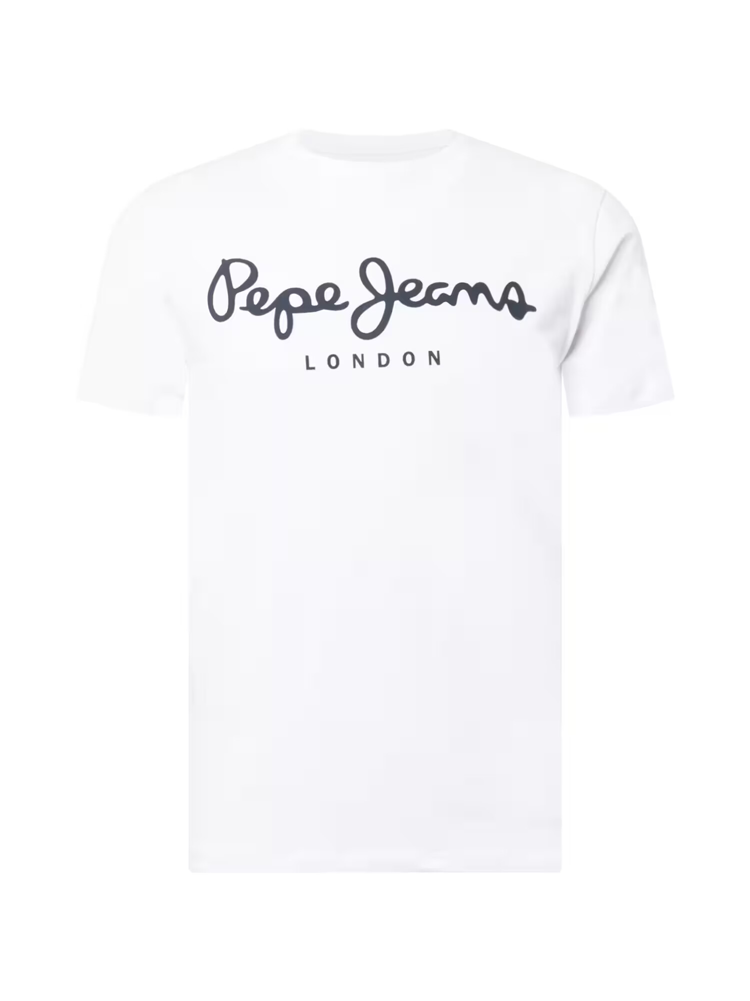 Pepe Jeans Majica temno modra / bela - Pepit.si