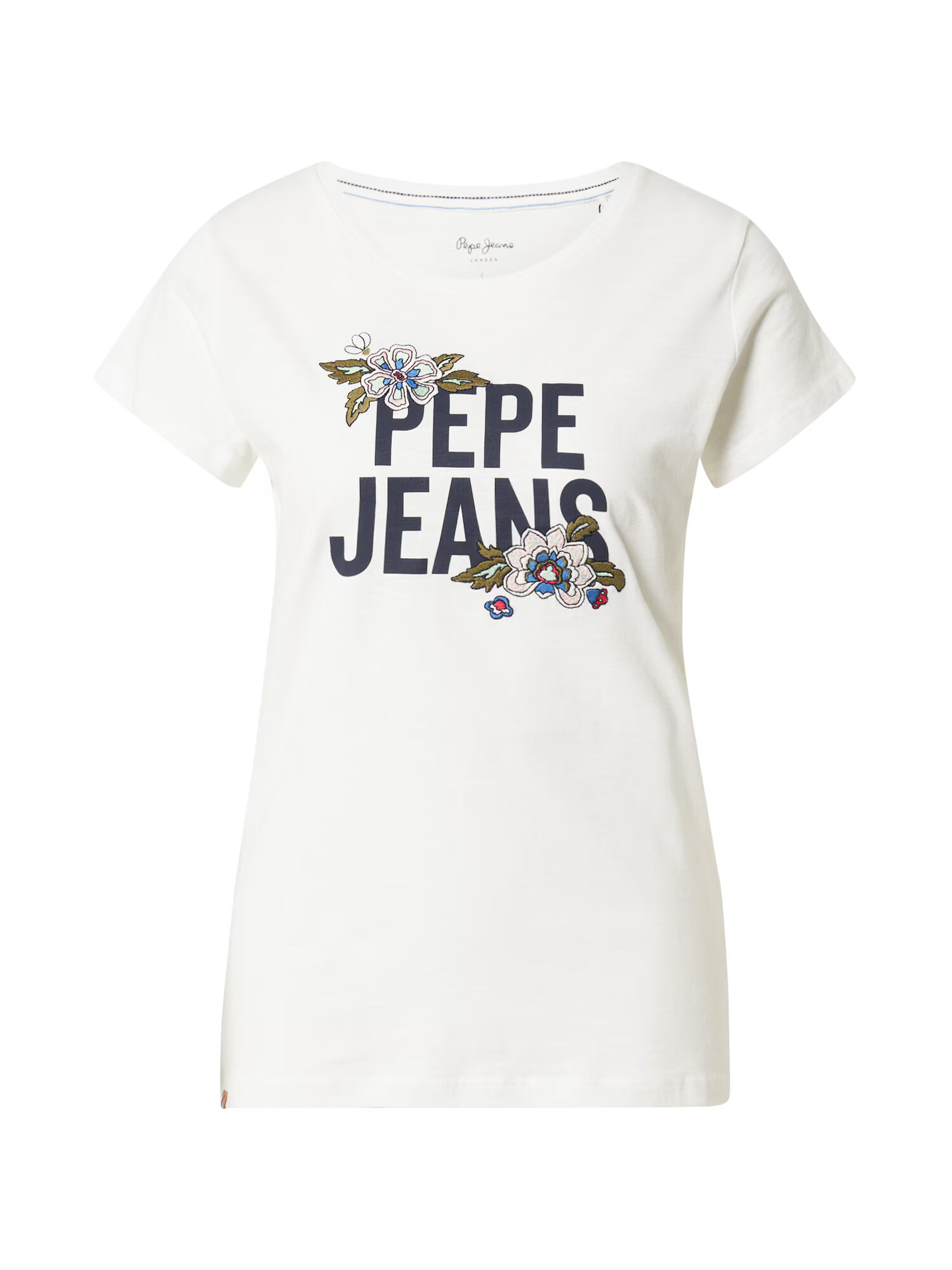 Pepe Jeans Majica 'BERNARDETTE' mornarska / oliva / pastelno zelena / roza / bela - Pepit.si