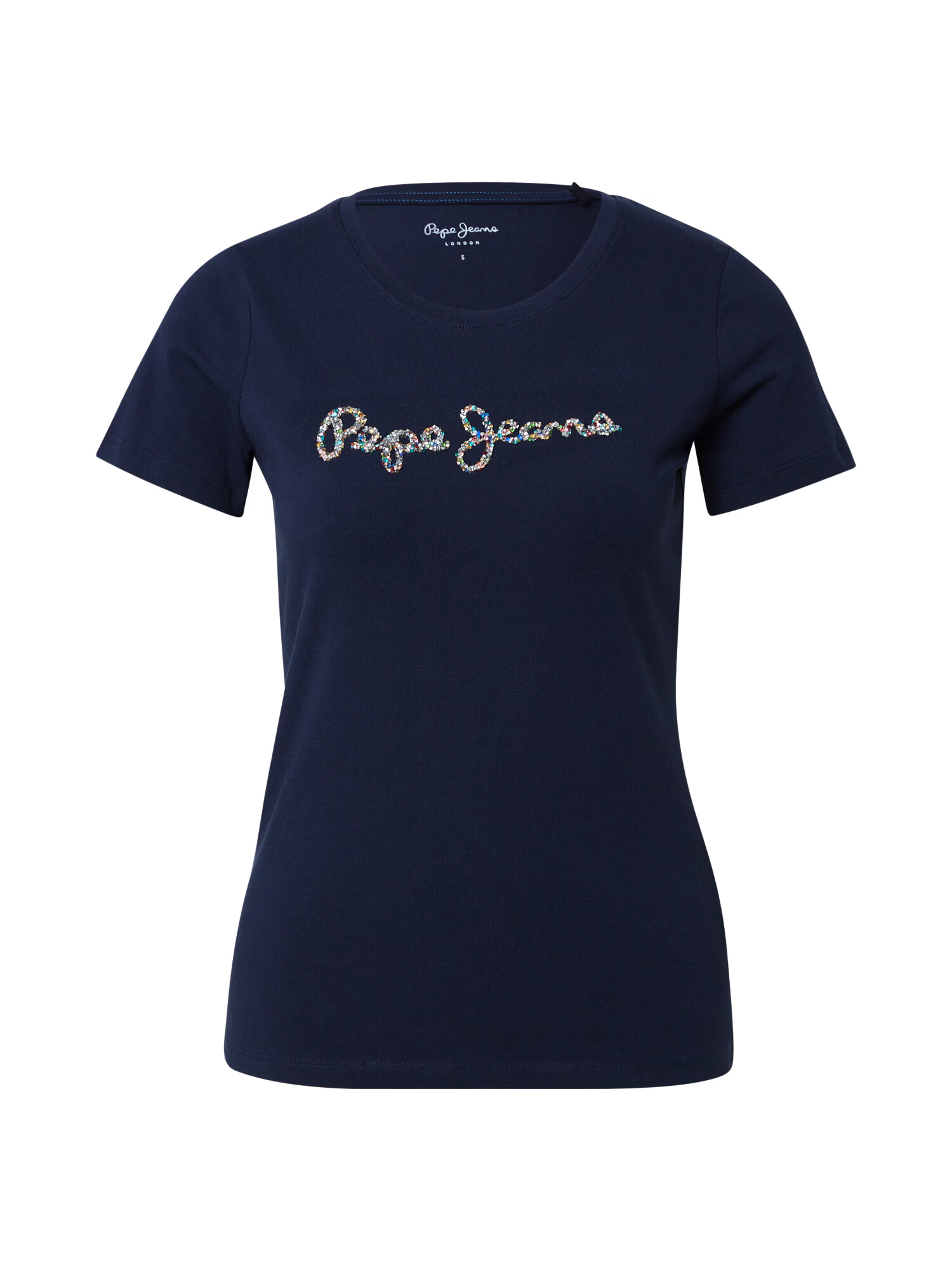 Pepe Jeans Majica 'Dorita' mornarska / mešane barve - Pepit.si