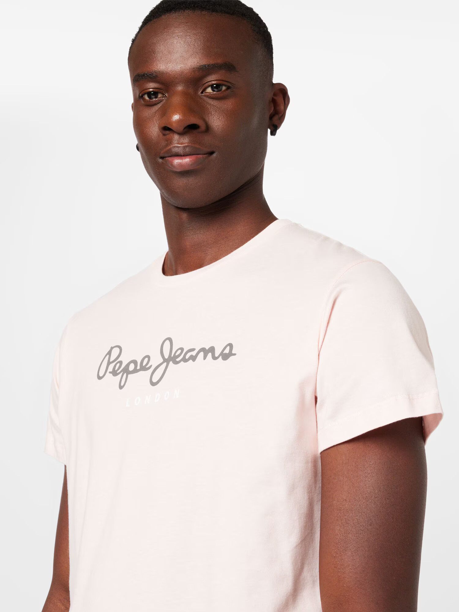 Pepe Jeans Majica 'EGGO' antracit / rosé / bela - Pepit.si