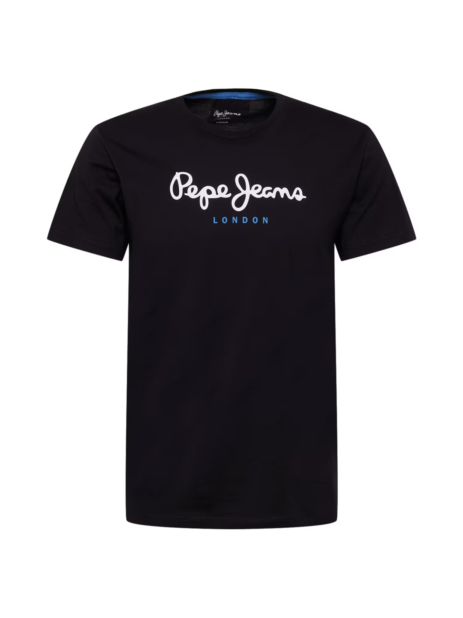 Pepe Jeans Majica 'Eggo' modra / črna / bela - Pepit.si