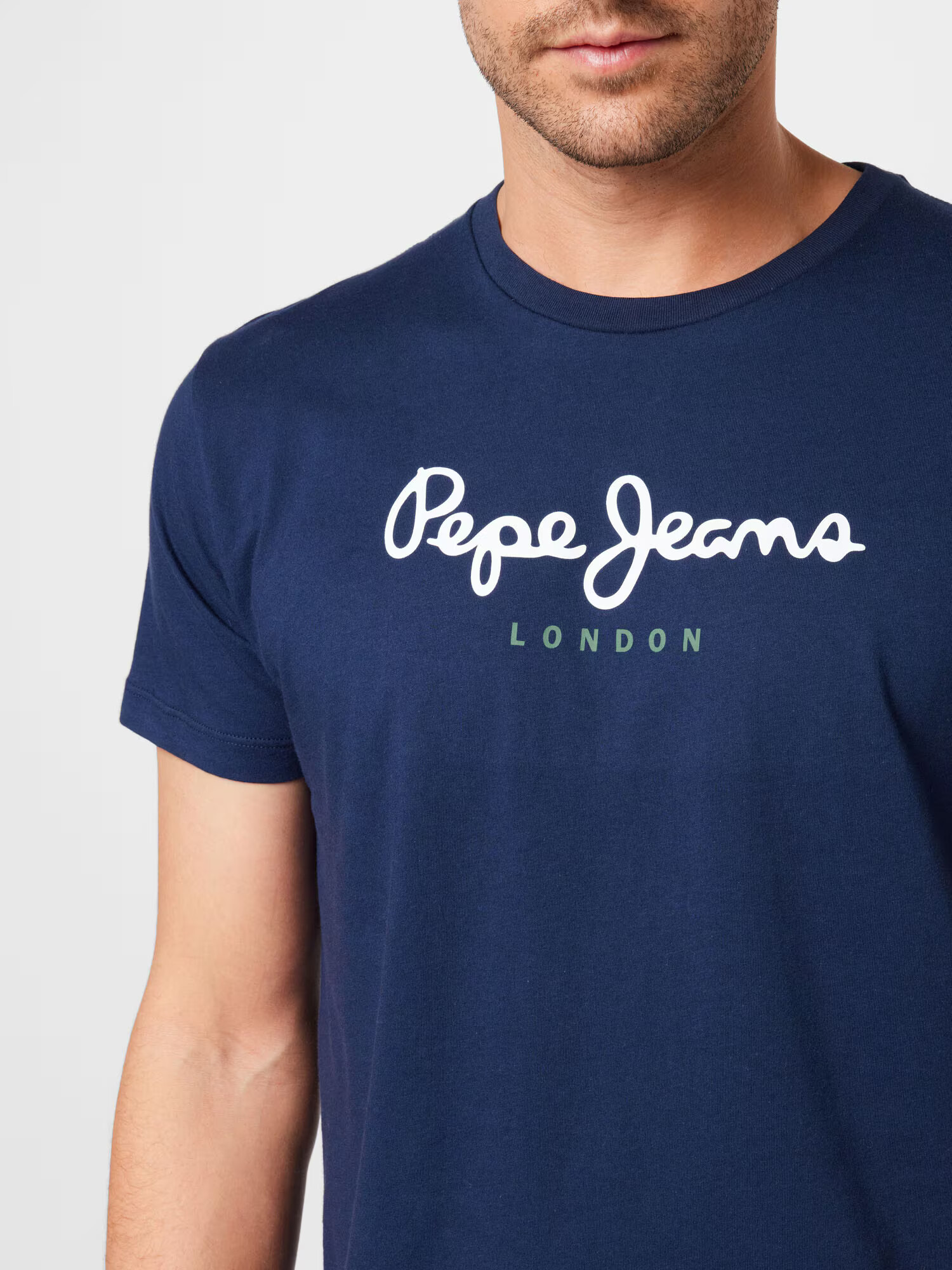 Pepe Jeans Majica 'EGGO' mornarska / siva - Pepit.si