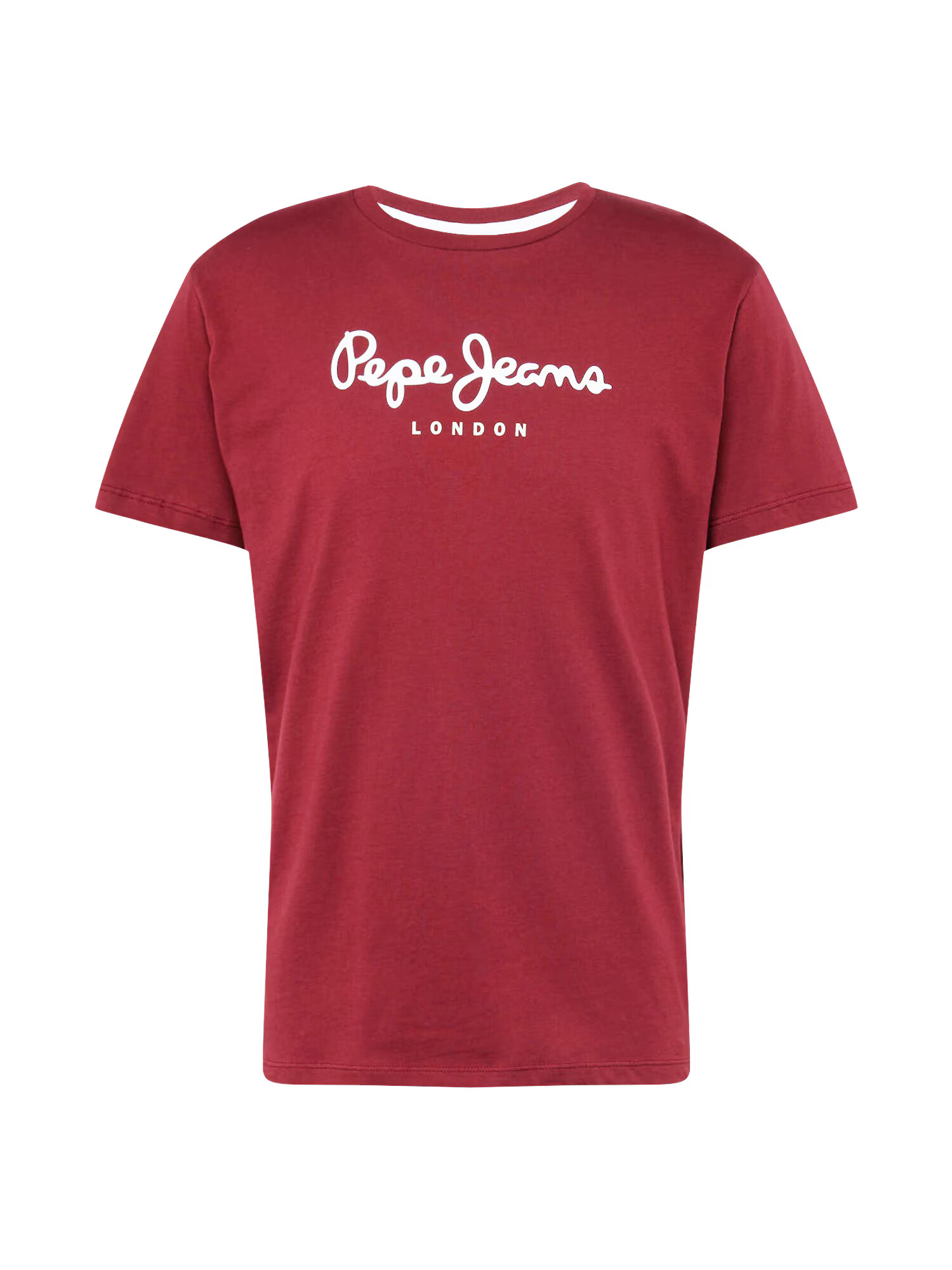 Pepe Jeans Majica 'EGGO' rdeča / bela - Pepit.si