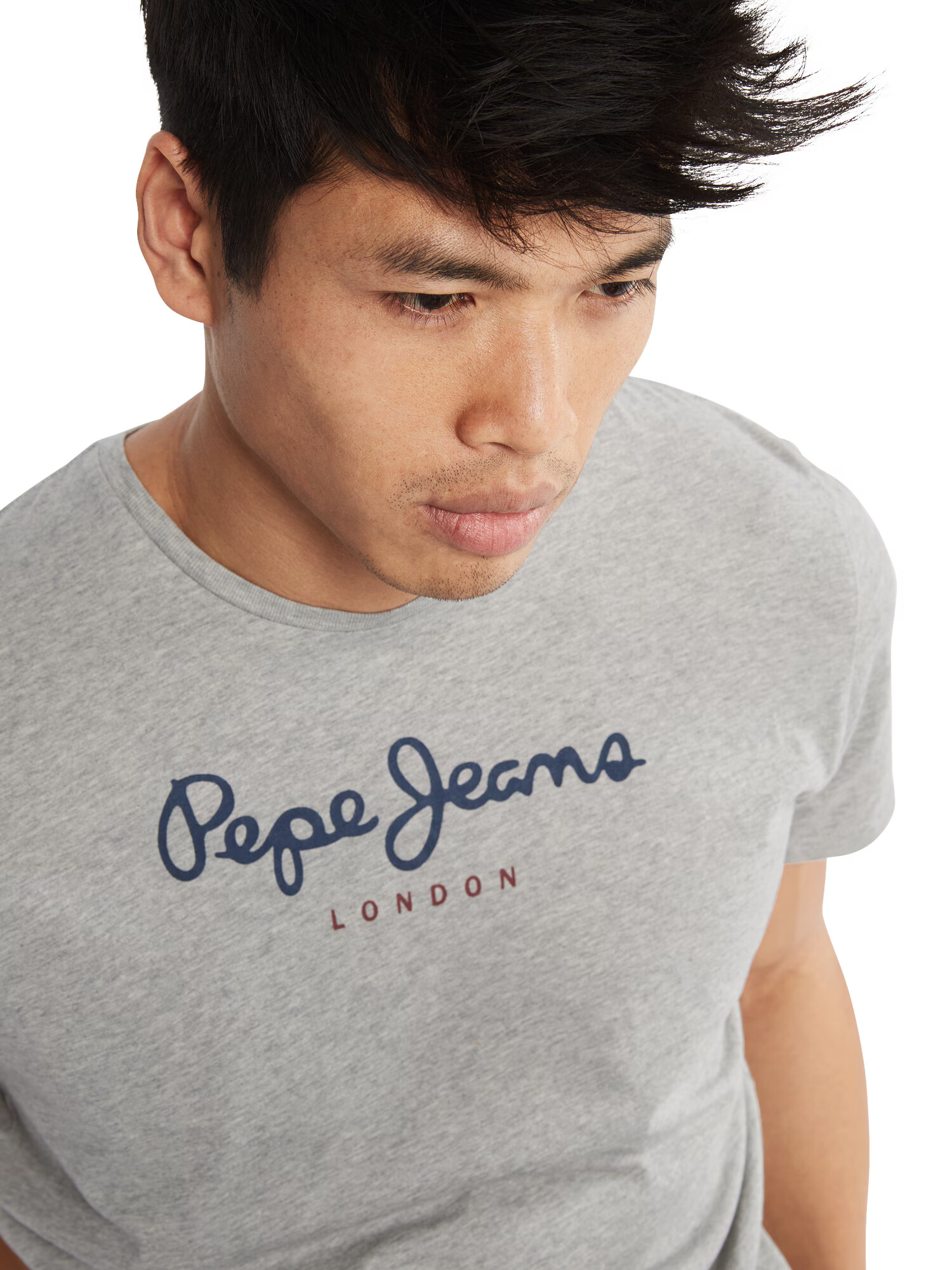 Pepe Jeans Majica 'EGGO' temno modra / siva - Pepit.si