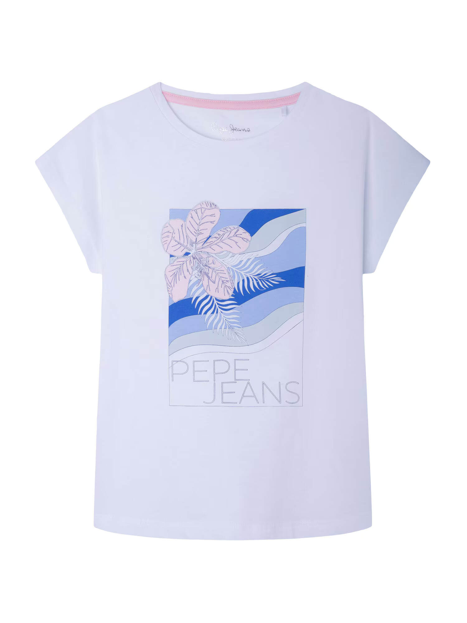 Pepe Jeans Majica 'Iris' lila / mešane barve - Pepit.si