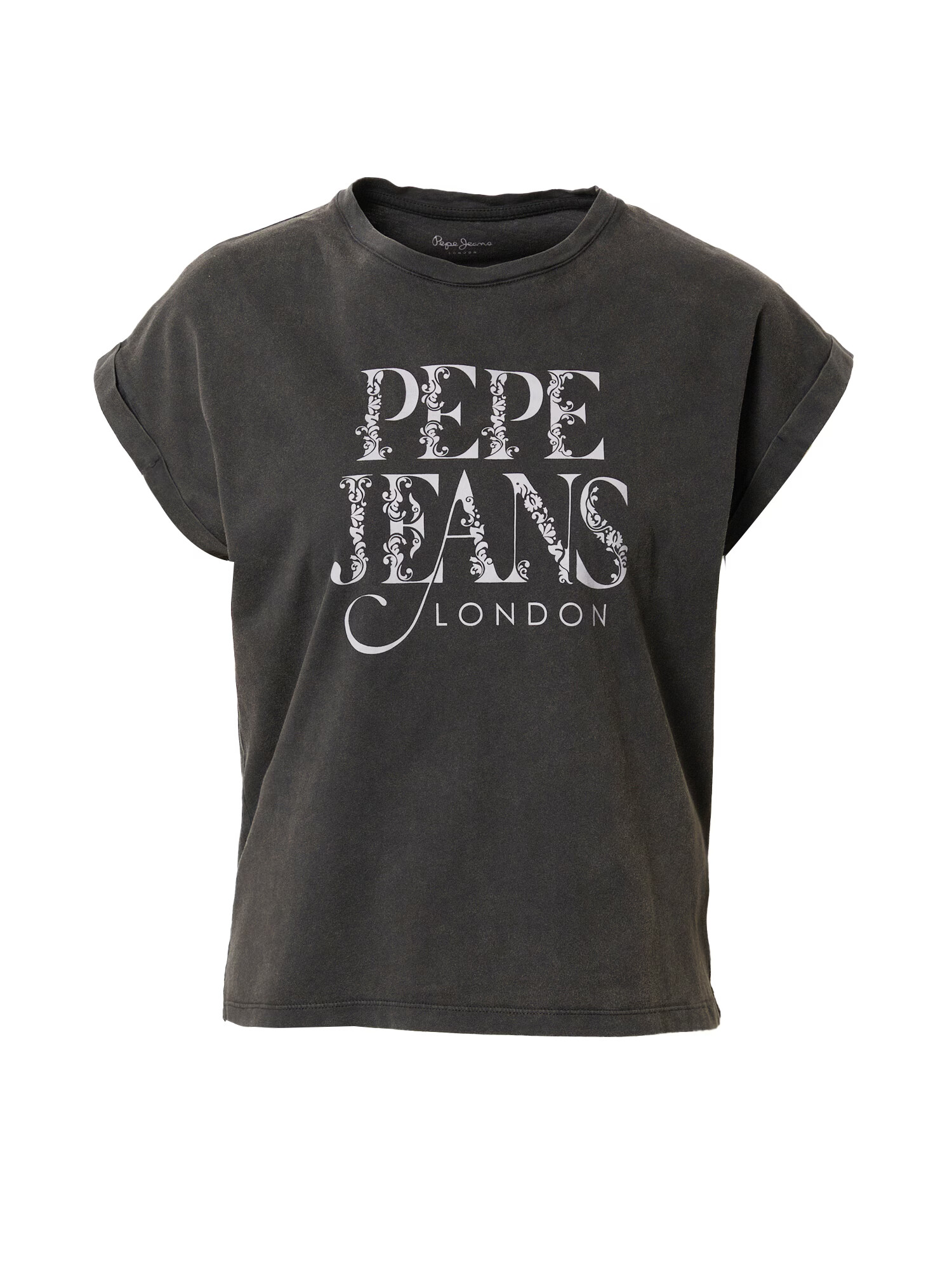 Pepe Jeans Majica 'LINDA' črna / bela - Pepit.si